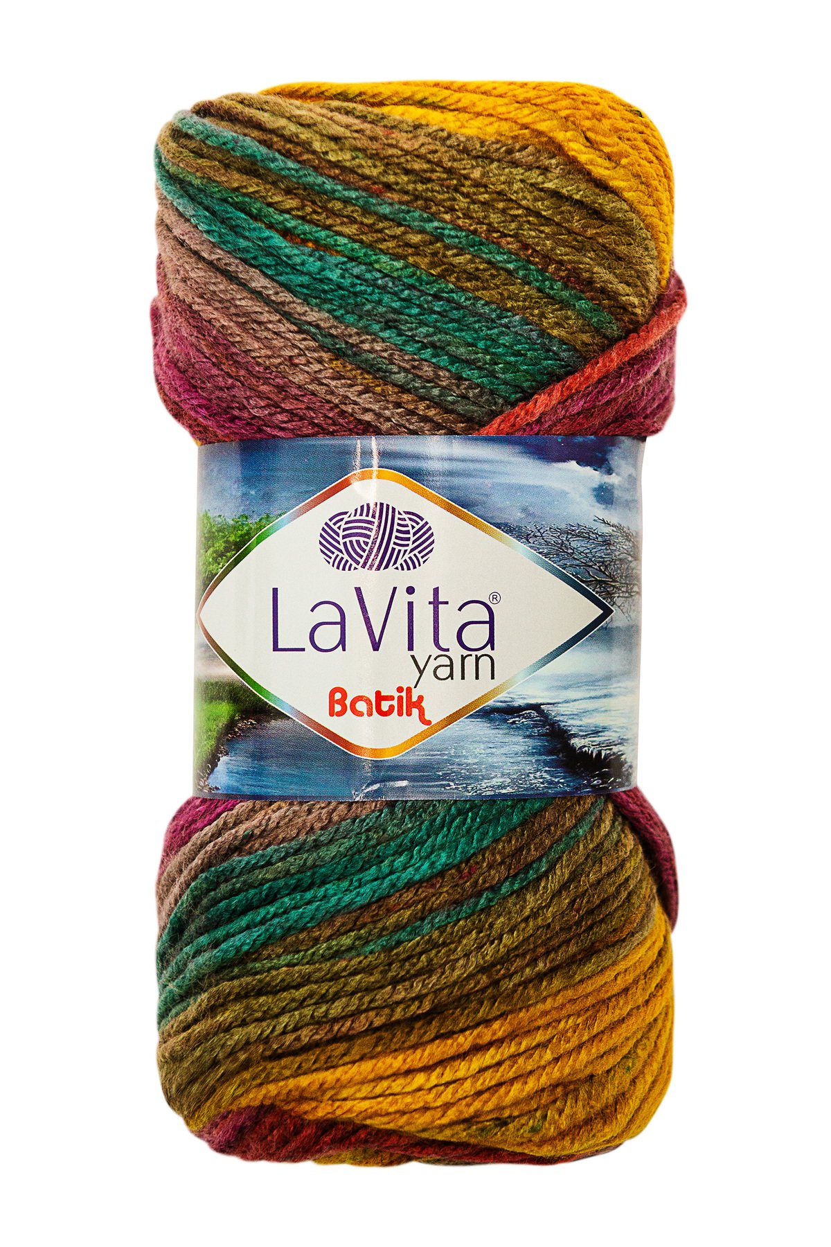 Batik El Örgü Ipi Dg10 Mürdüm-kırmızı