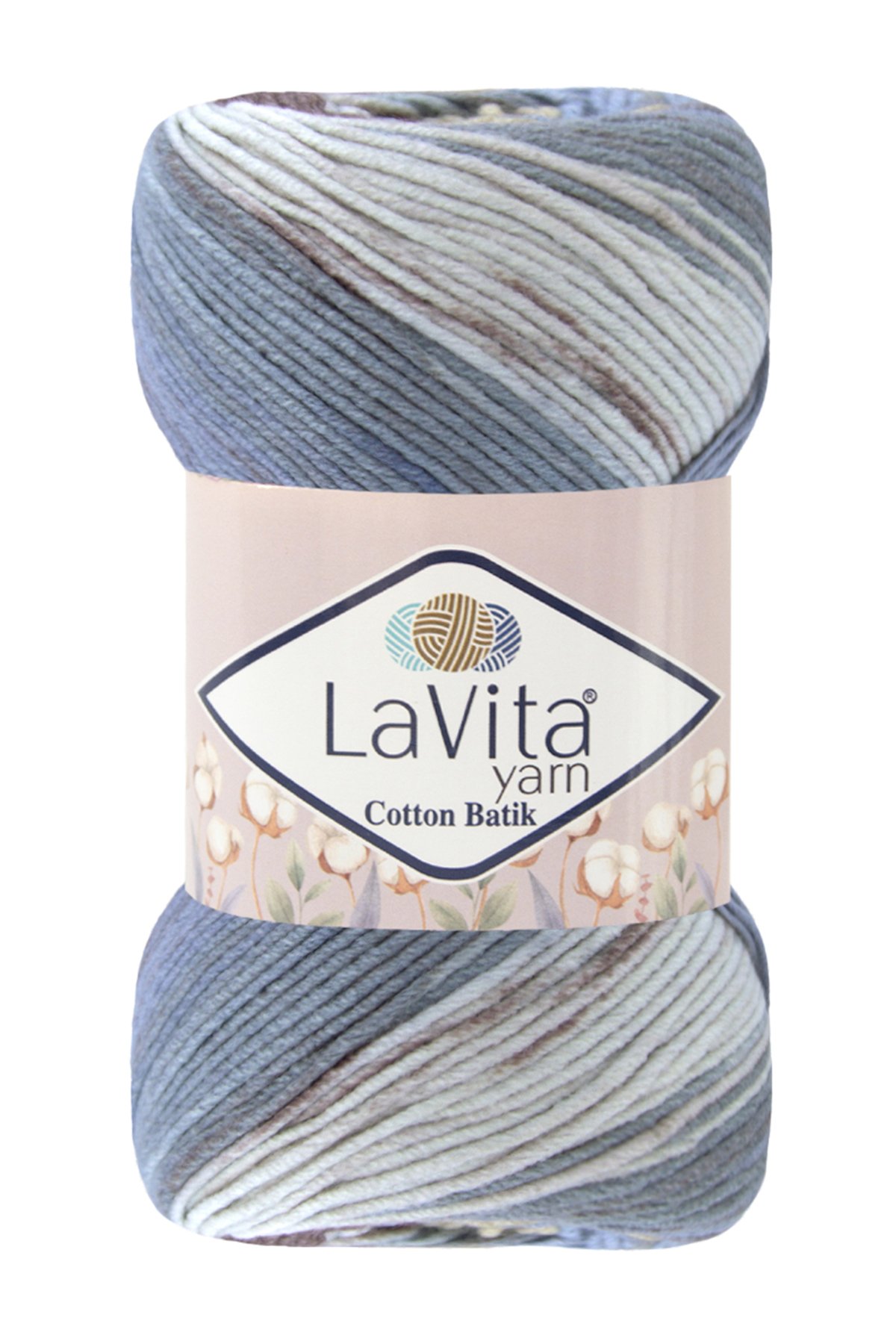 Cotton Batik El Örgü Ipi %60 Pamuk %40 Akrilik 100gr (CB14 SARDUNYA)