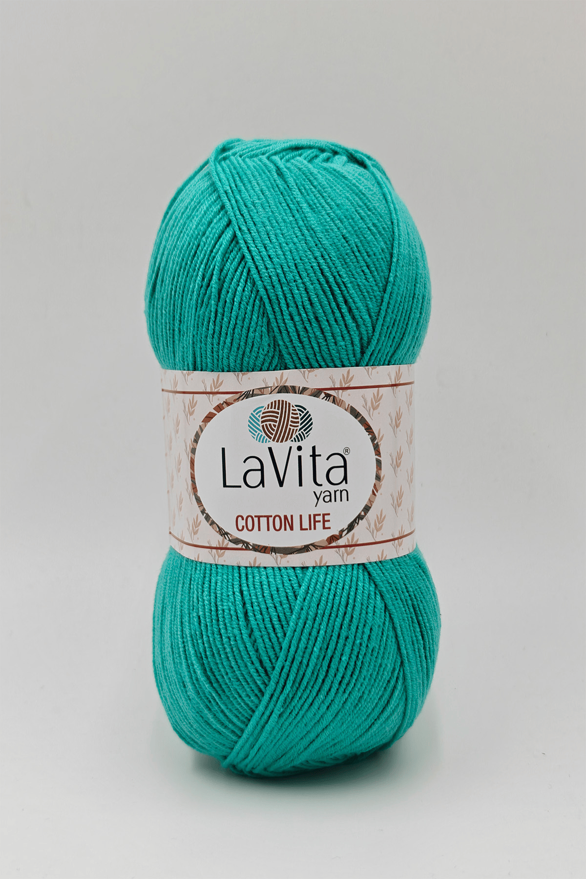 Cotton Life El Örgü İpi %50 Pamuk %50 Akrilik 100gr (8164 KOYU MİNT)