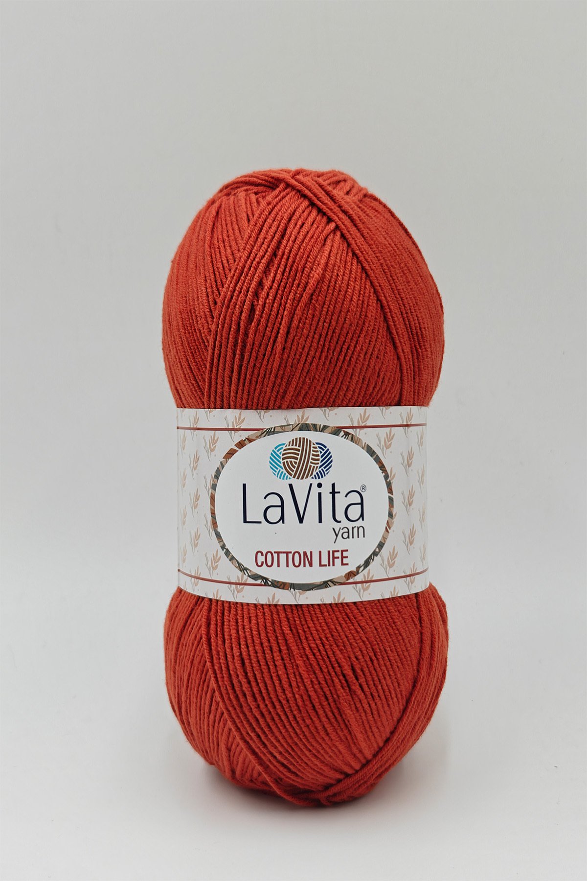 Cotton Life El Örgü İpi %50 Pamuk %50 Akrilik 100gr (3217 KİREMİT)