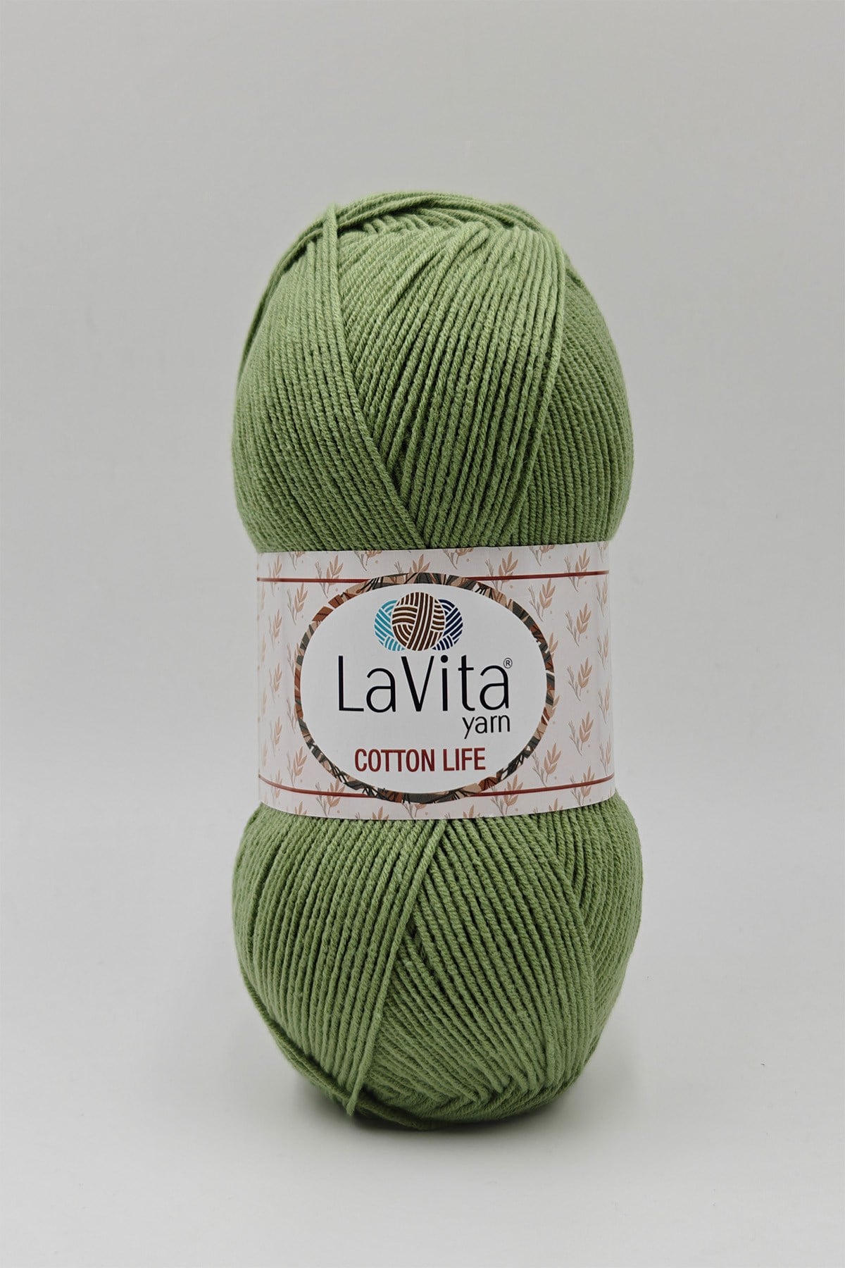 Cotton Life El Örgü İpi %50 Pamuk %50 Akrilik 100gr (8163 AÇIK ÇİMEN)