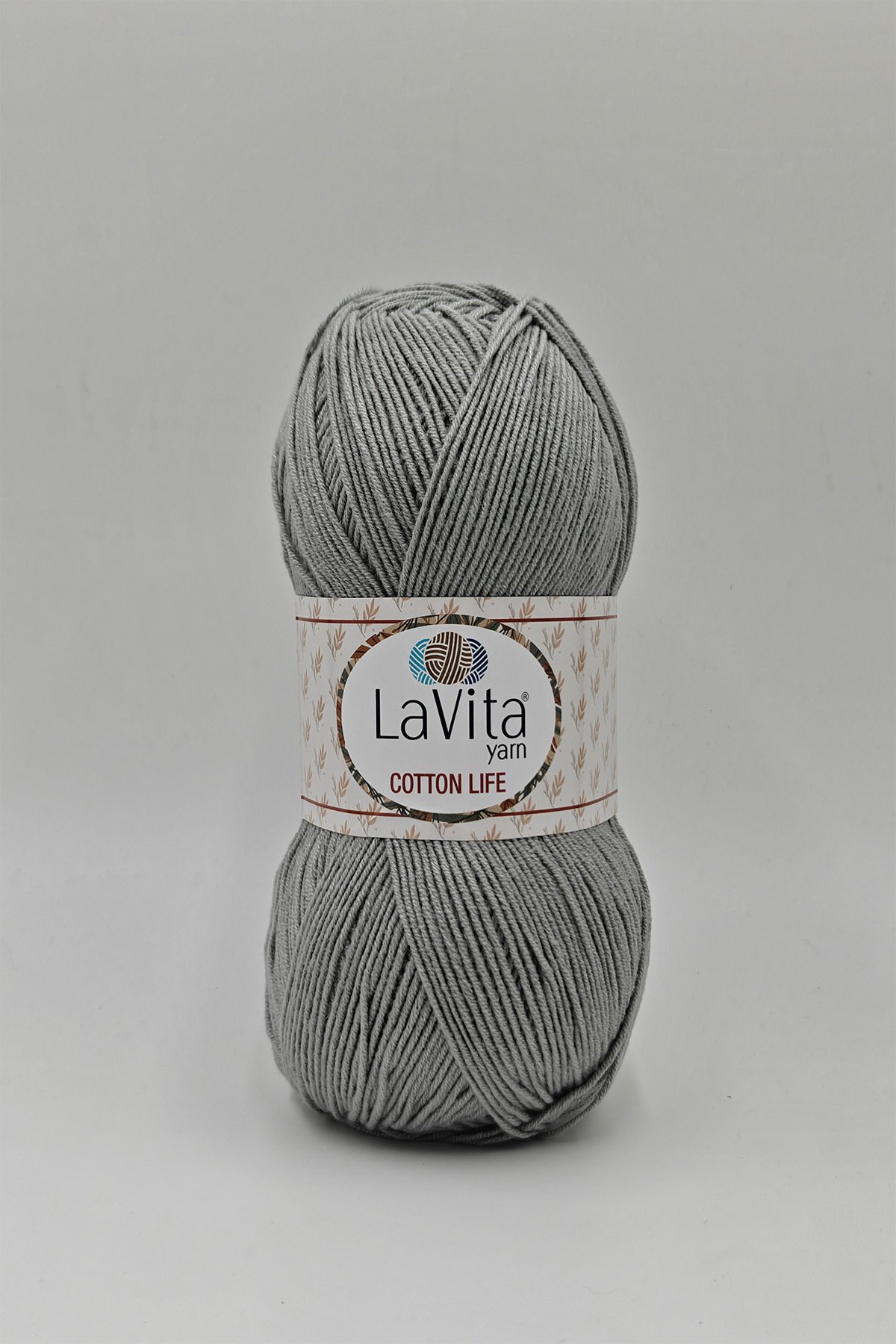 Cotton Life El Örgü İpi %50 Pamuk %50 Akrilik 100gr (6041 GRİ)