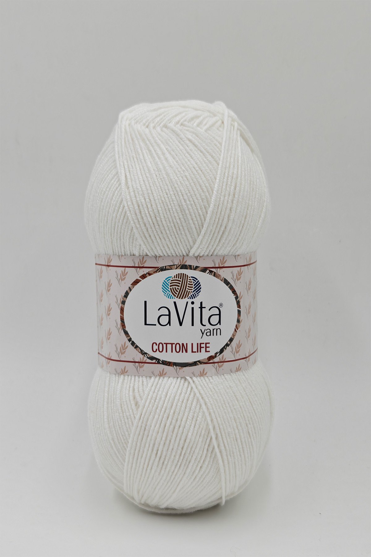 Cotton Life El Örgü İpi %50 Pamuk %50 Akrilik 100gr (1002 OPTİK)
