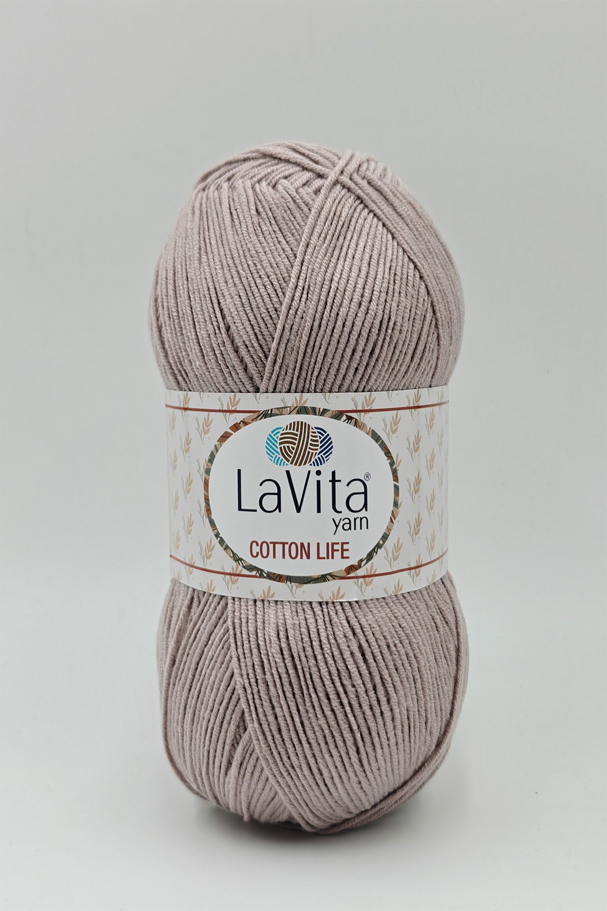 Cotton Life El Örgü İpi %50 Pamuk %50 Akrilik 100gr (4162 LİLA GRİ)
