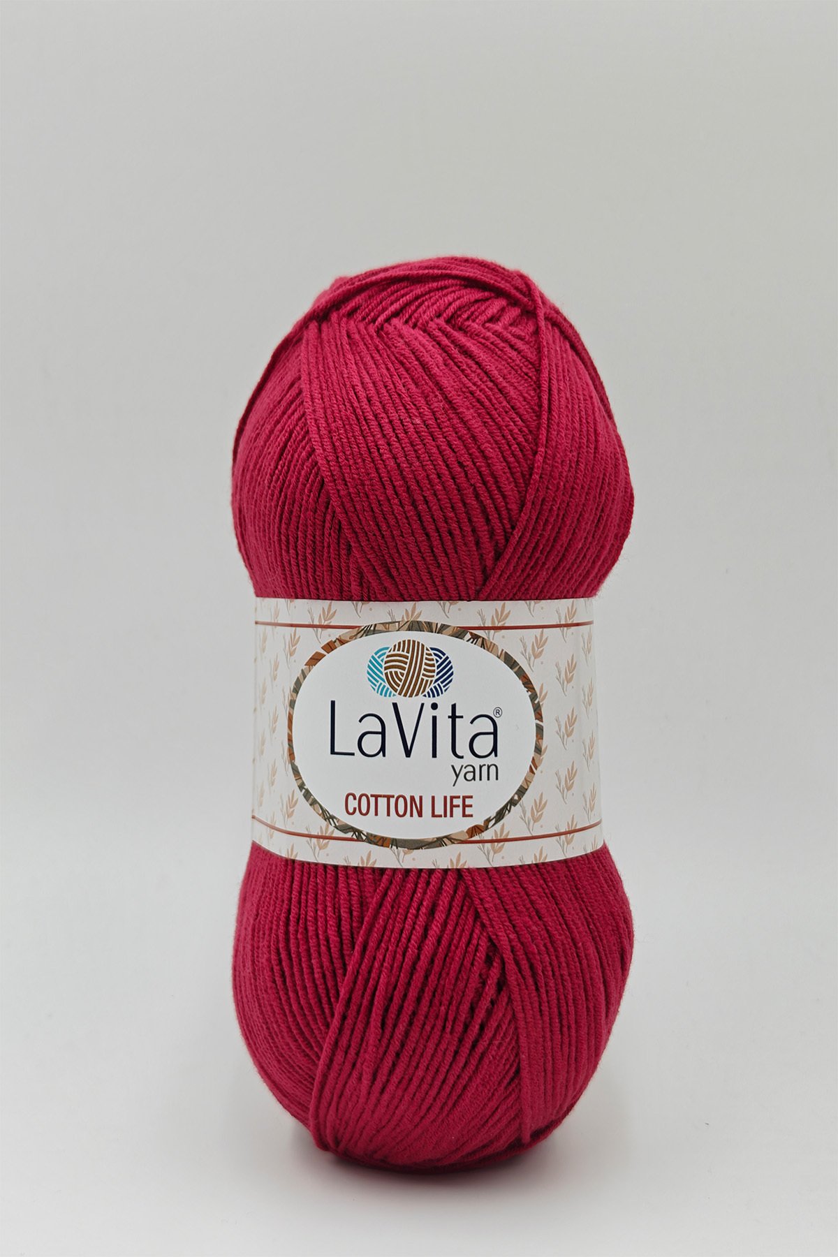 Cotton Life El Örgü İpi %50 Pamuk %50 Akrilik 100gr (3215 VİŞNE)