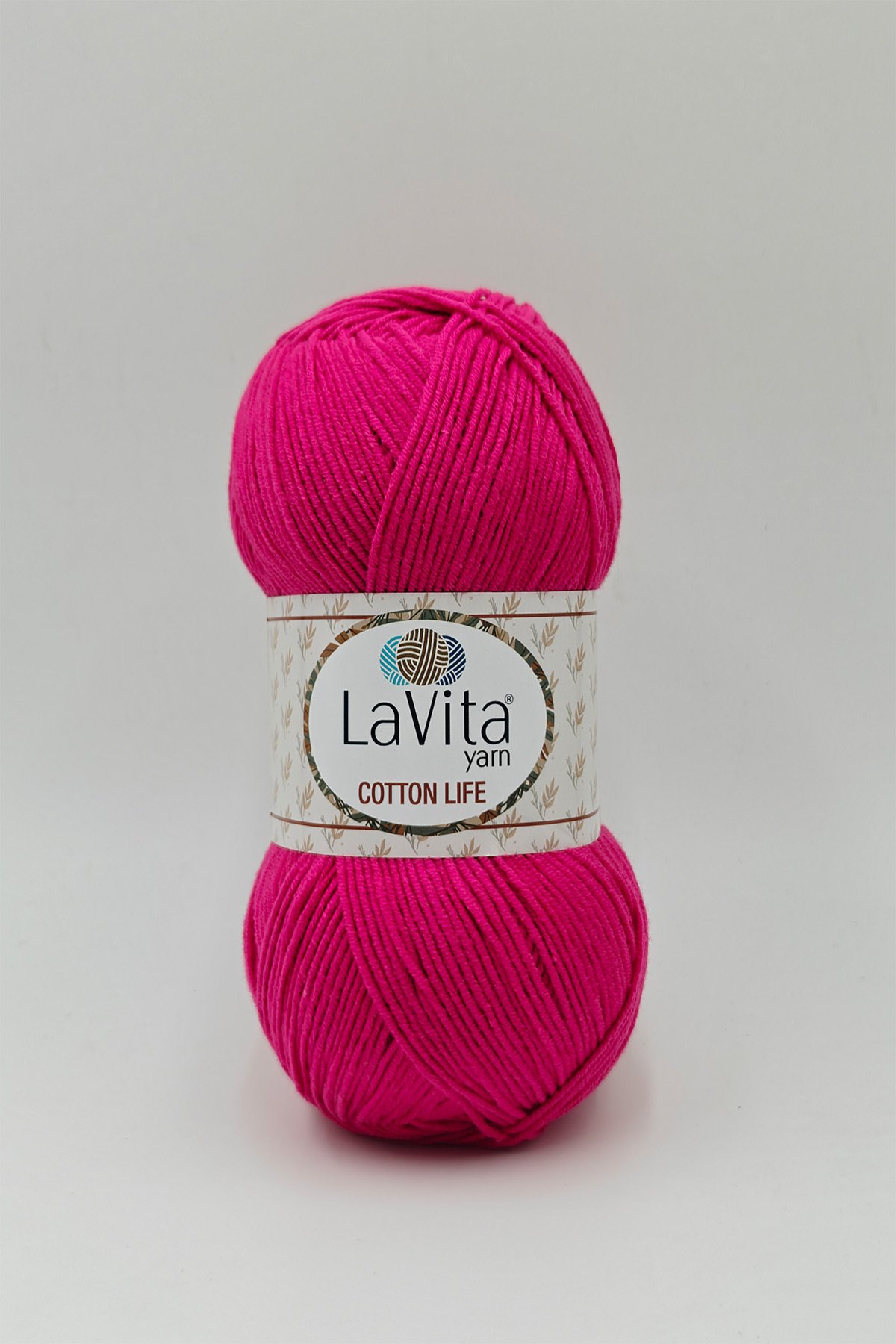 Cotton Life El Örgü İpi %50 Pamuk %50 Akrilik 100gr (4117 FUŞYA)