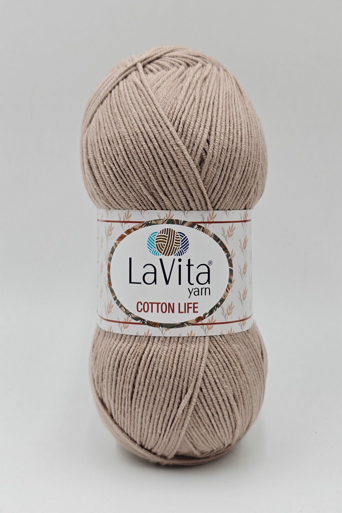 Cotton Life El Örgü İpi %50 Pamuk %50 Akrilik 100gr (7017 VİZON)
