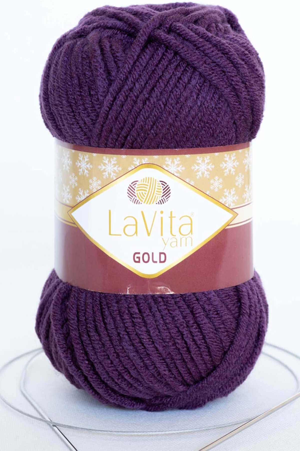 Gold El Örgü İpi %100 Akrilik 100gr (43-036 MÜRDÜM)