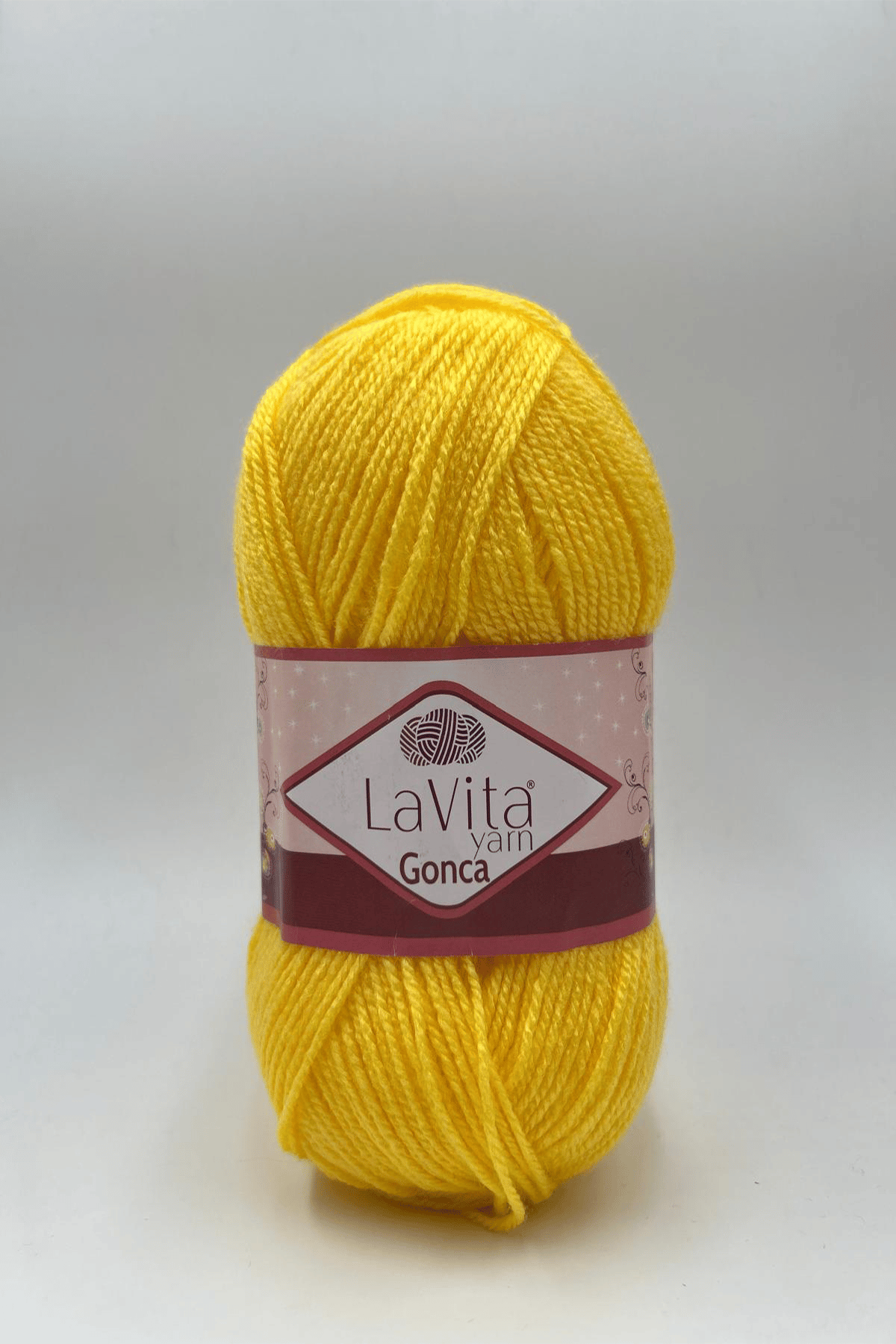 Gonca El Örgü İpi %100 Akrilik 100gr (2015 ÇİĞ SARI)