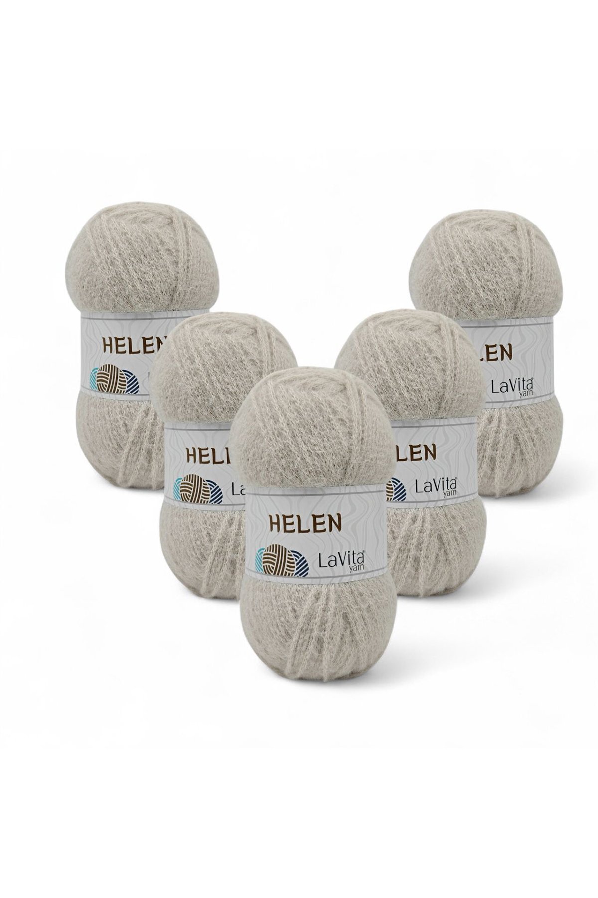 Helen El Örgü İpi %100 Exclusive Polyamid 500gr 5 ADET (9629 BEJ)