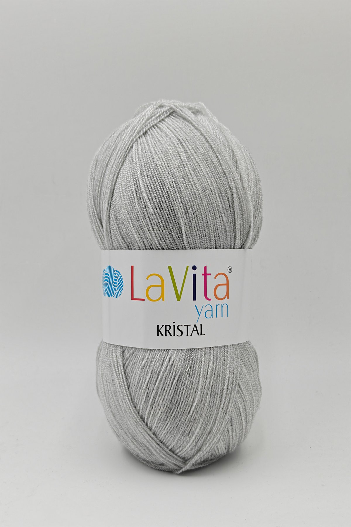 Kristal El Örgü İpi %100 Akrilik 100gr (6031 GRİ)