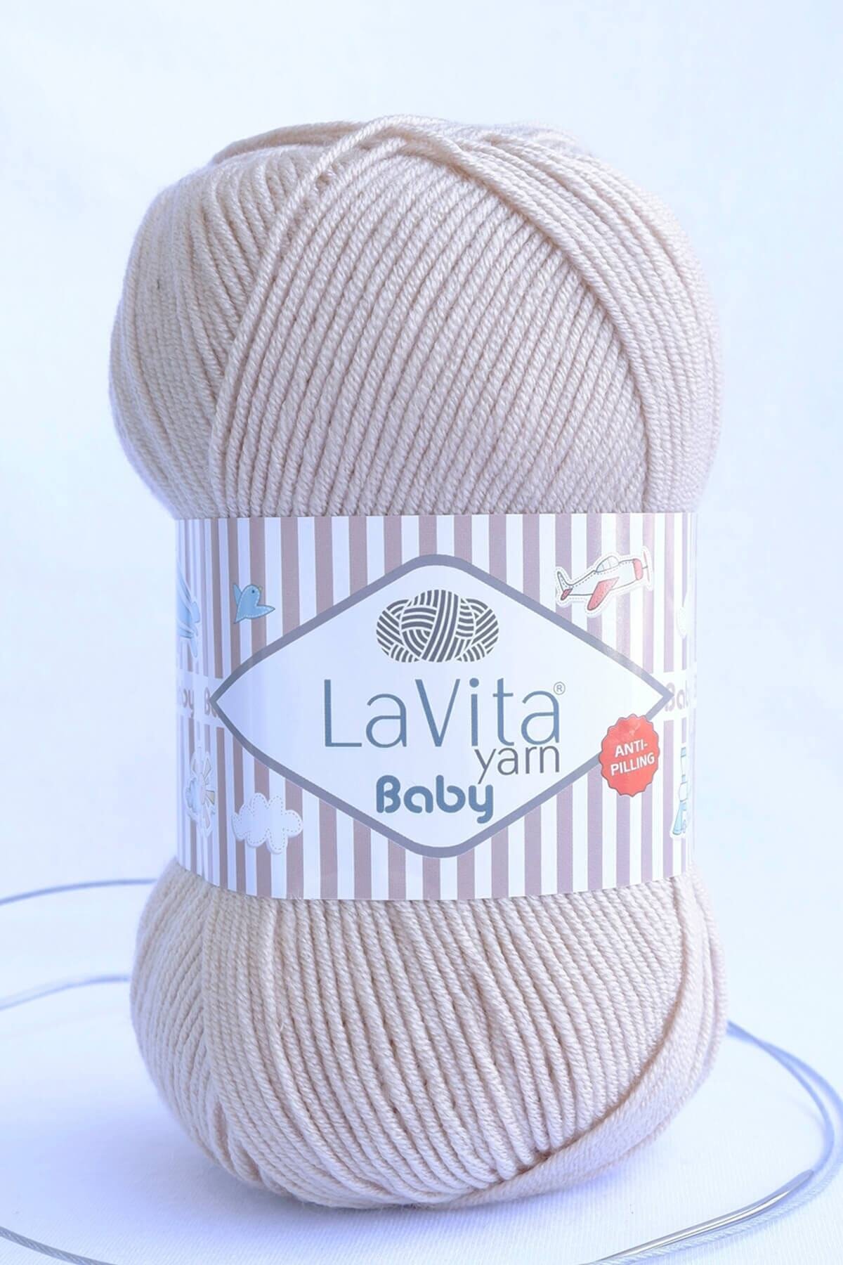Lavita Baby El Örgü Ipligi 100 gr Taka Yarn (PUDRA-4105)