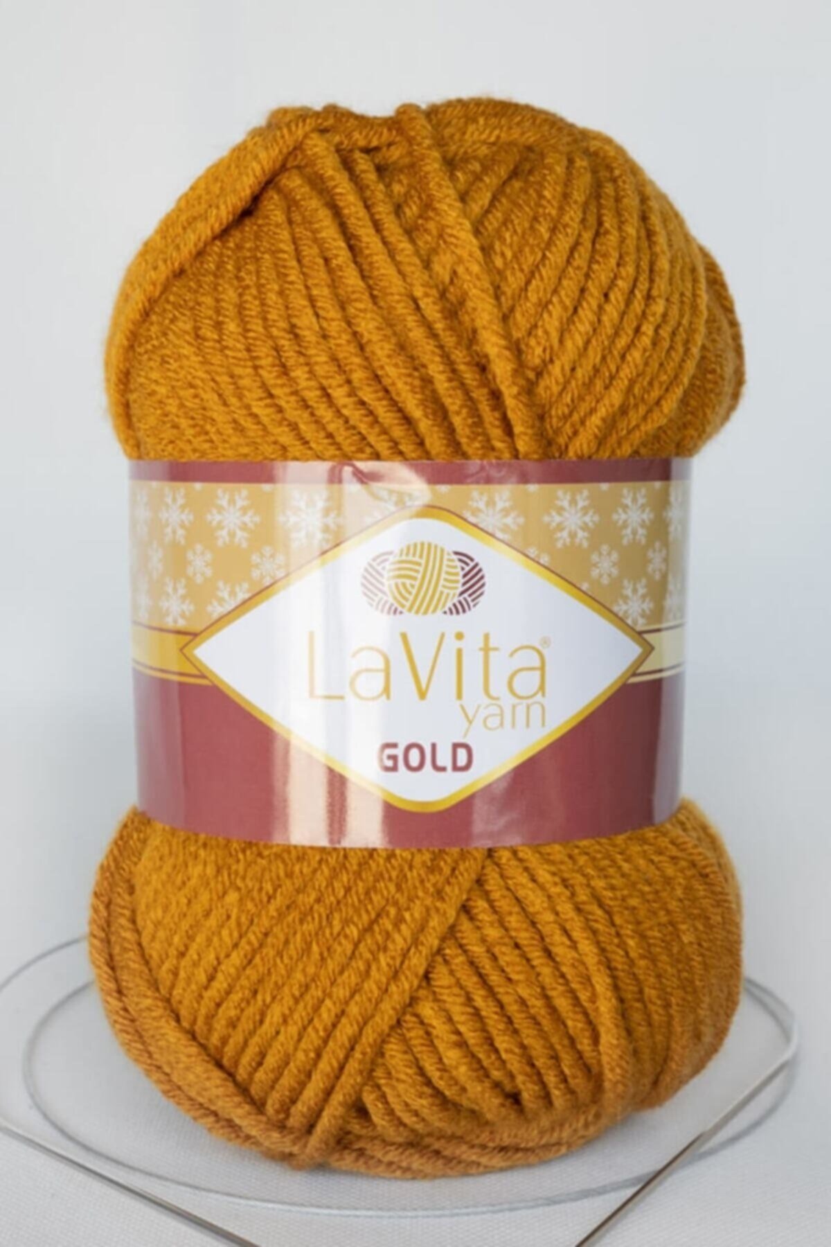 Lavita Gold El Örgü Ipliği 100 Gr 100 Metre Hardal 9537