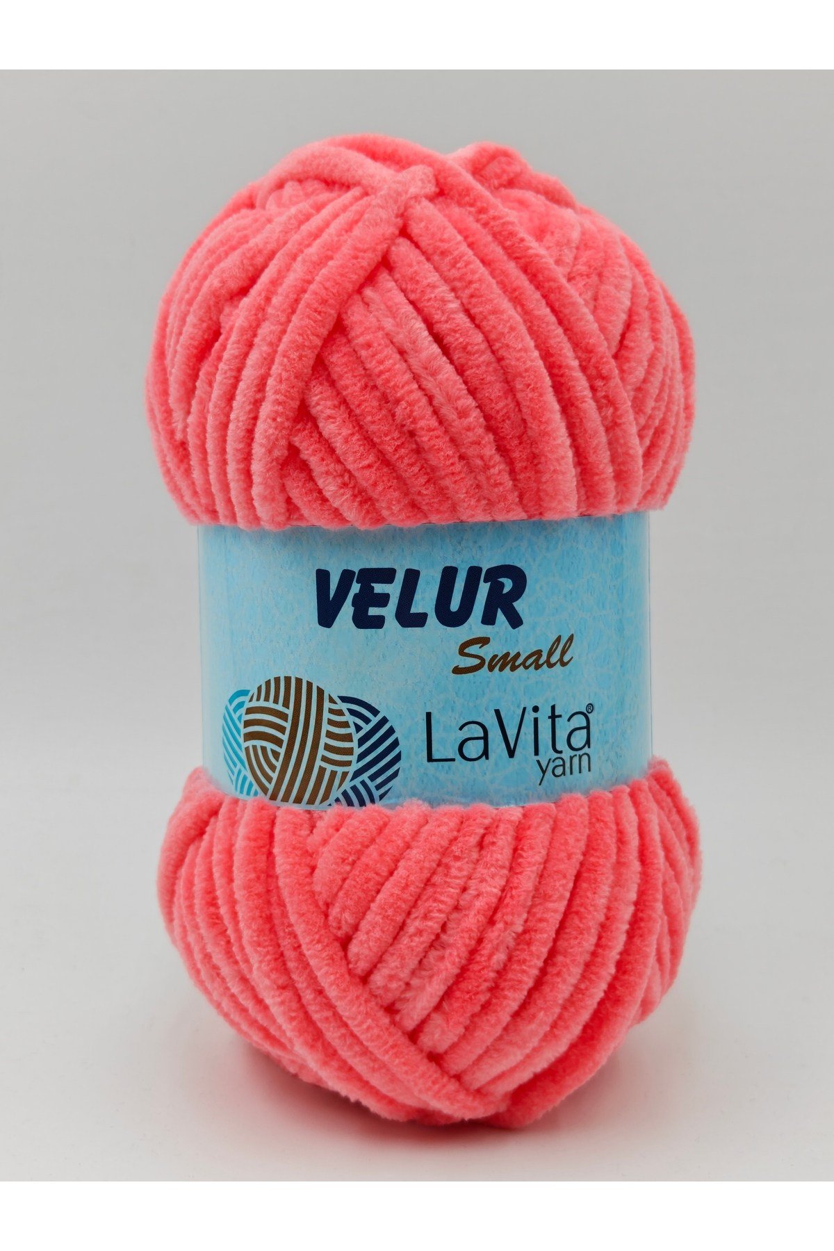 LaVita Velur Small Kadife El Örgü İpi %100 Polyester 50gr (4147 SOMON)
