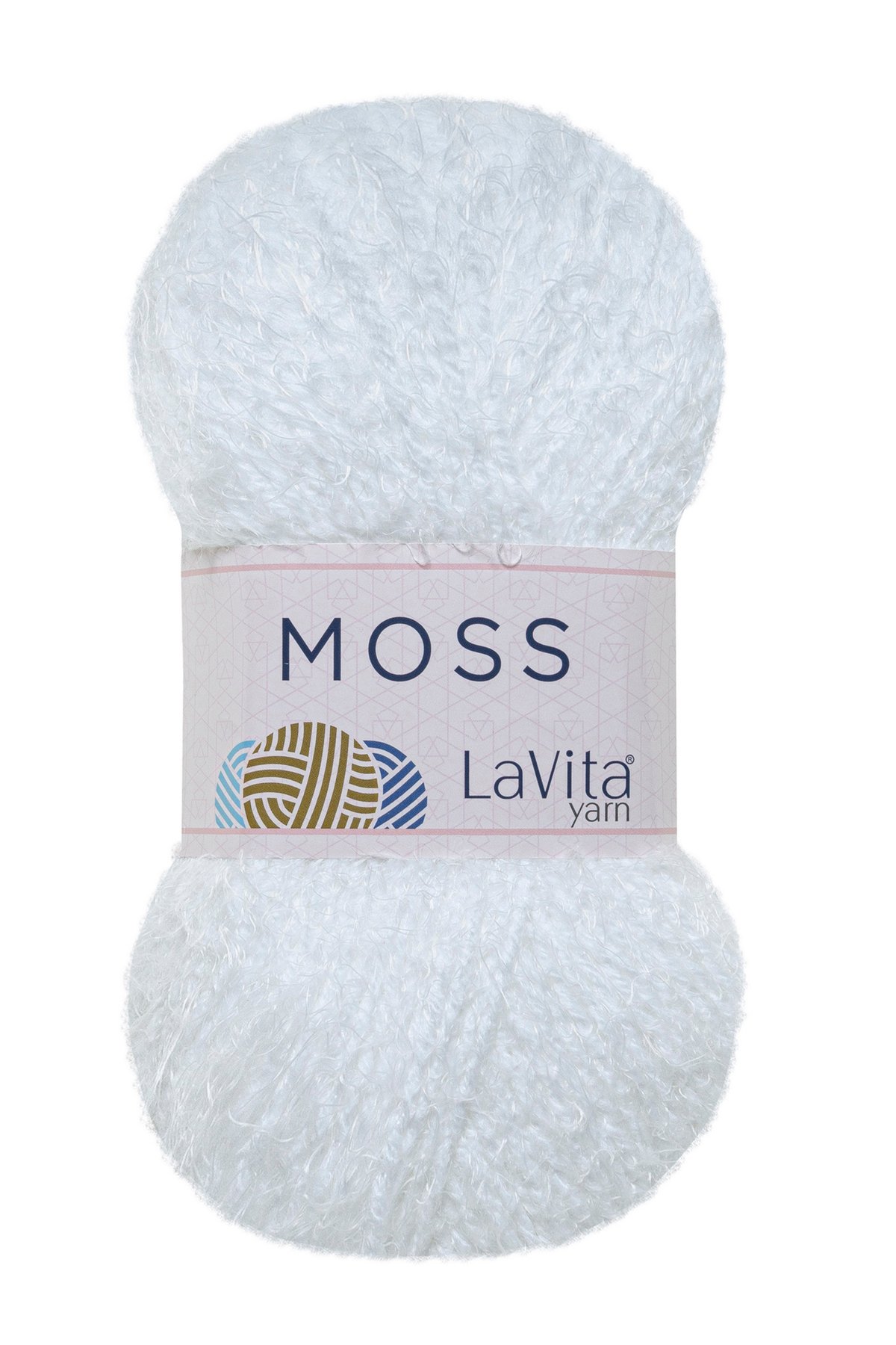 Moss Paris El Örgü Ipliği 100 gr Renk Beyaz