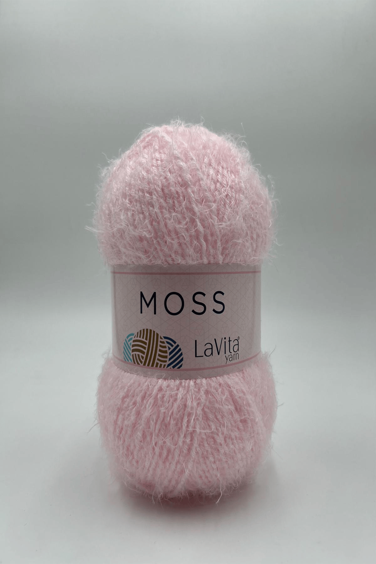 Moss Tüylü El Örgü İpi %45 Polyamid %55 Premium Akrilik 100gr (4133 BEBE PEMBE)