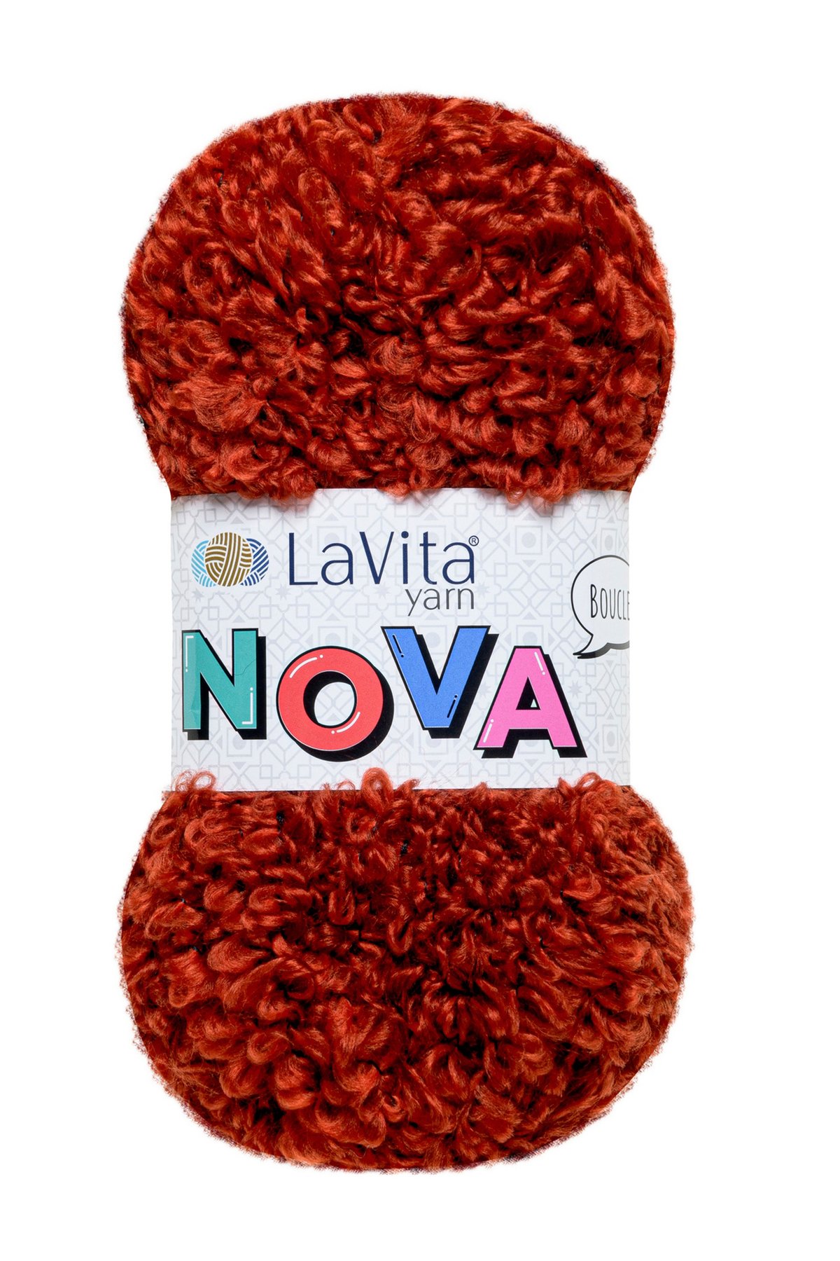 Nova El Örgü İpi %20 Polyester %80 Akrilik 100gr (LN3002 KİREMİT)