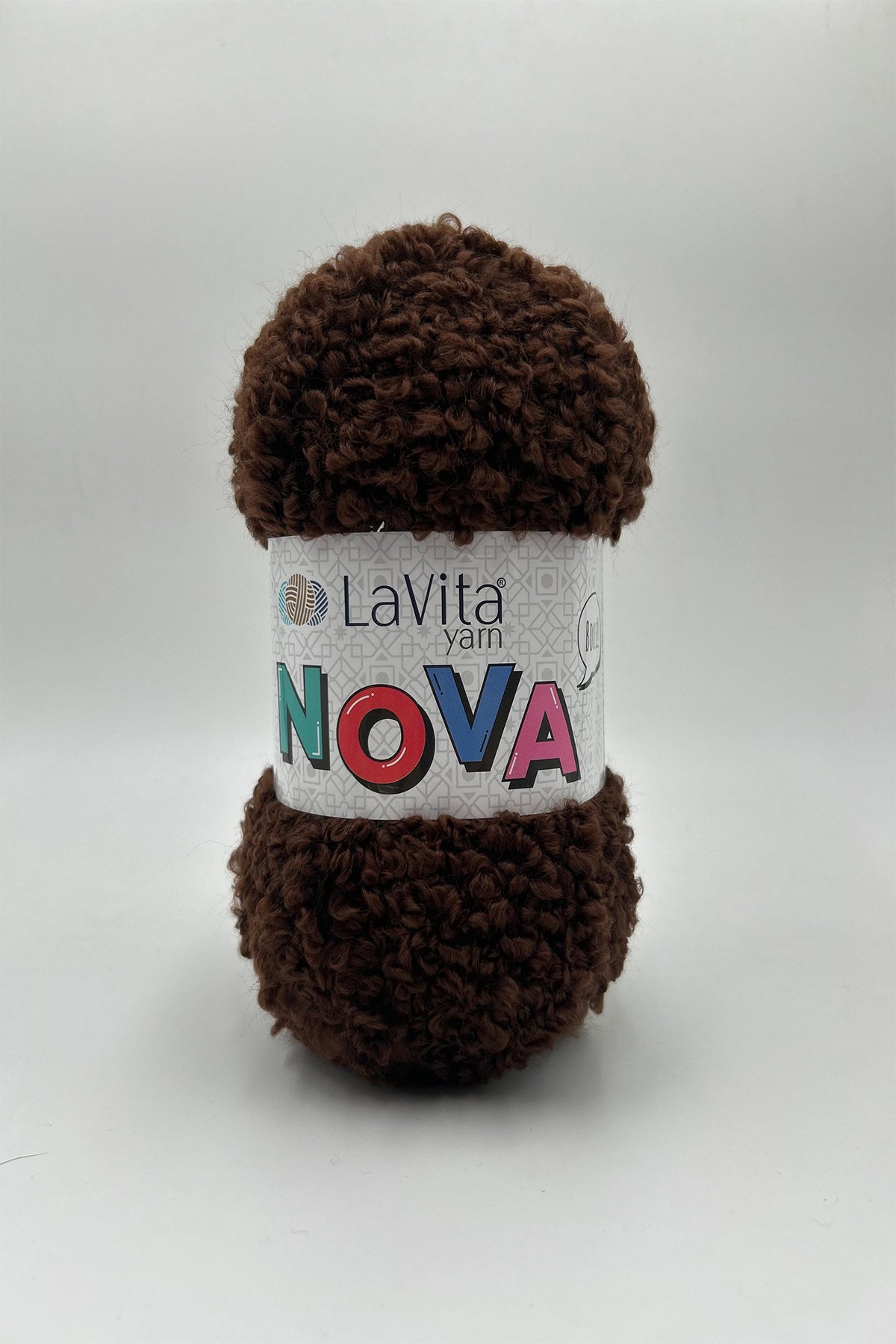 Nova El Örgü İpi %20 Polyester %80 Akrilik 100gr (LN7220 KAHVE)