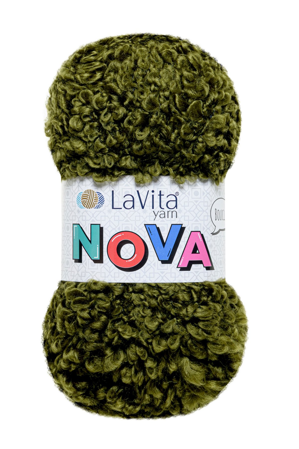 Nova El Örgü İpi %20 Polyester %80 Akrilik 100gr (LN8001 HAKİ)