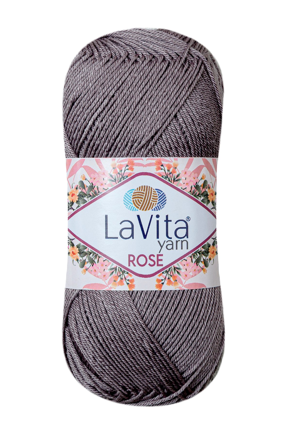 Rose El Örgü İpi %100 Akrilik 100gr (6126 KOYU GRİ)