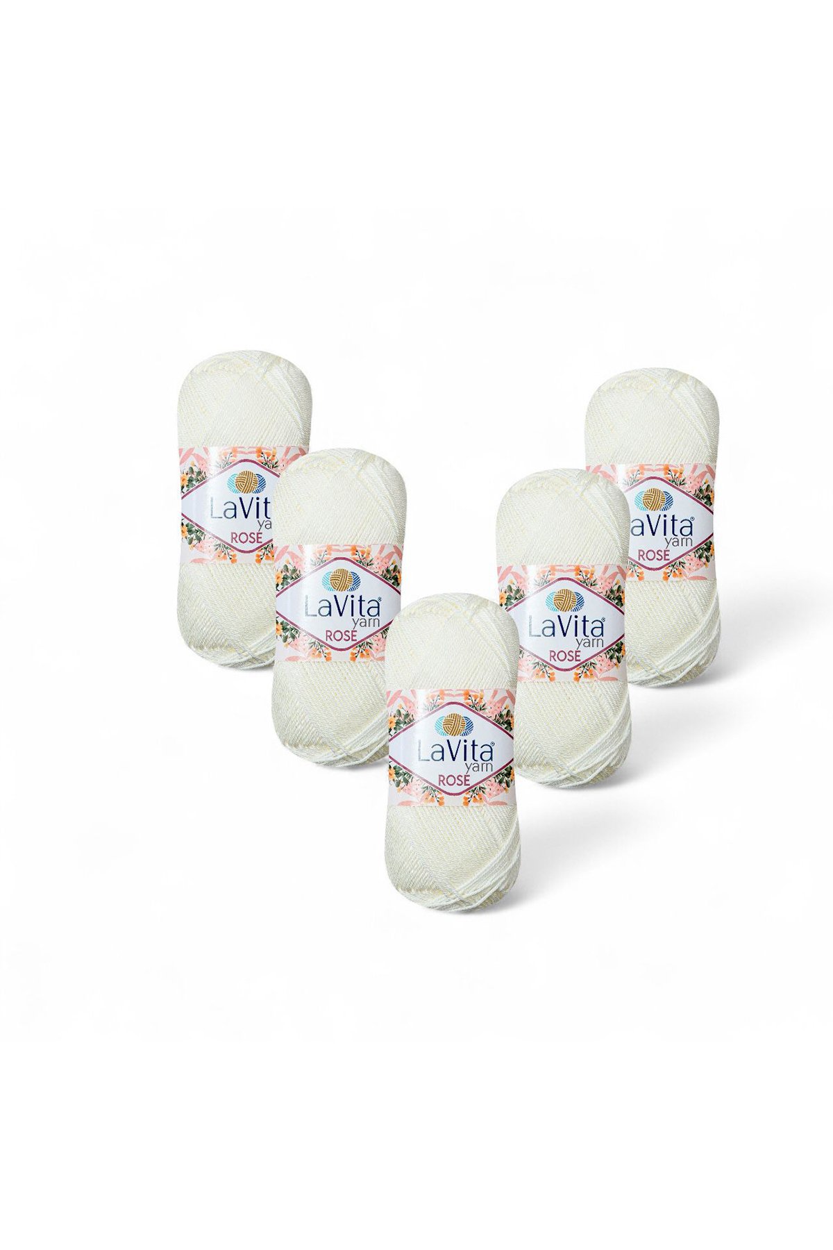 Rose El Örgü İpi %100 Akrilik 500gr 5 ADET (1046 KOYU KREM)