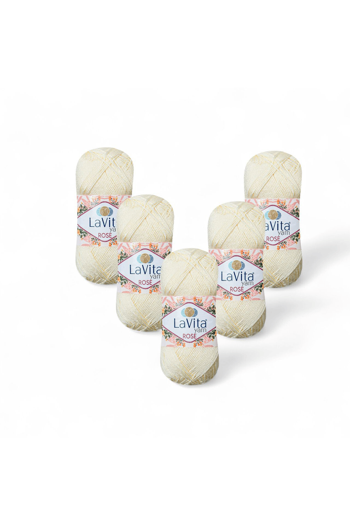 Rose El Örgü İpi %100 Akrilik 500gr 5 ADET (1022 KEMİK)