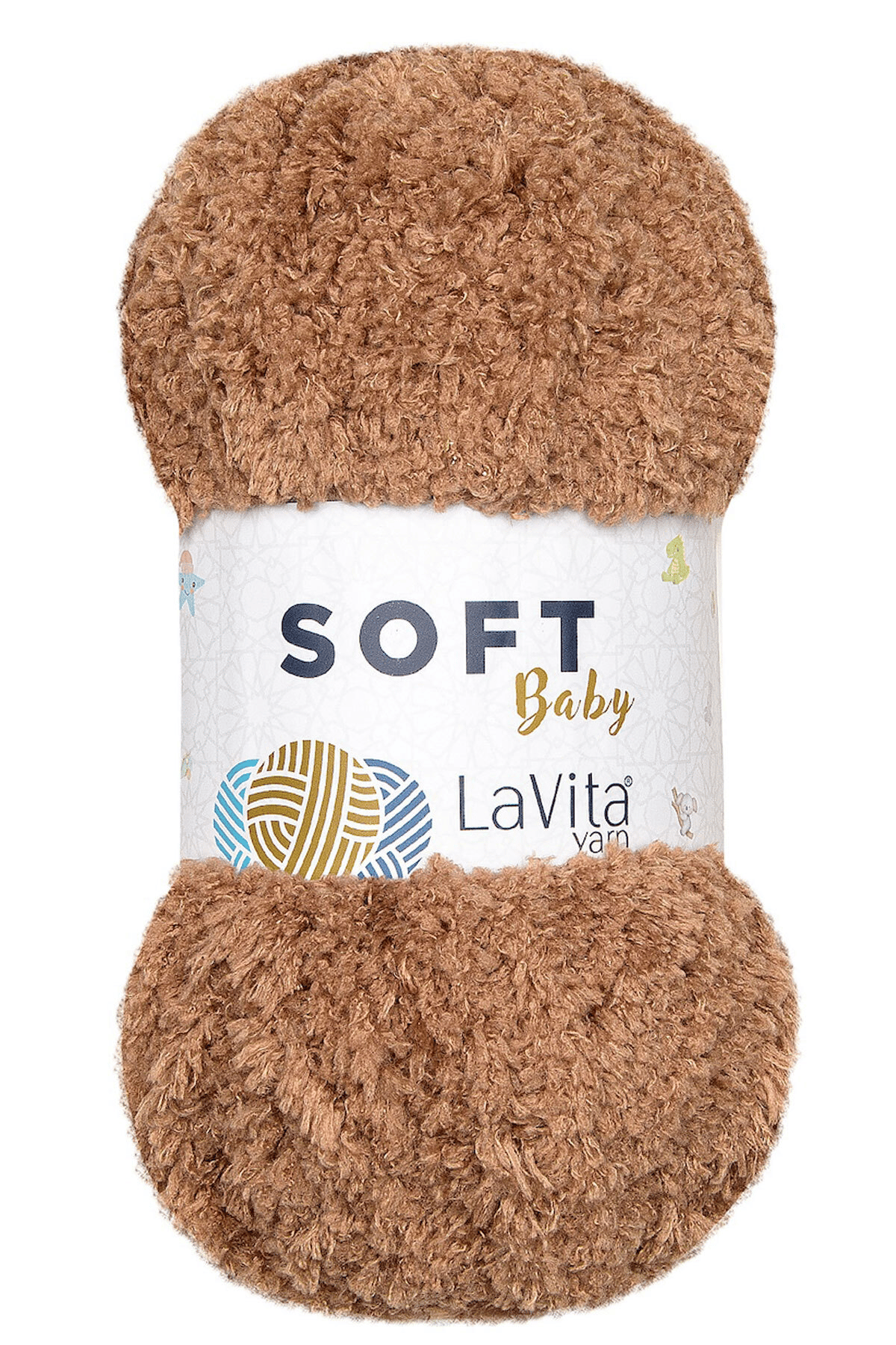 Soft El Örgü Ipi %100 Soft Polyester 100gr (7120 ORTA D. TÜYÜ)