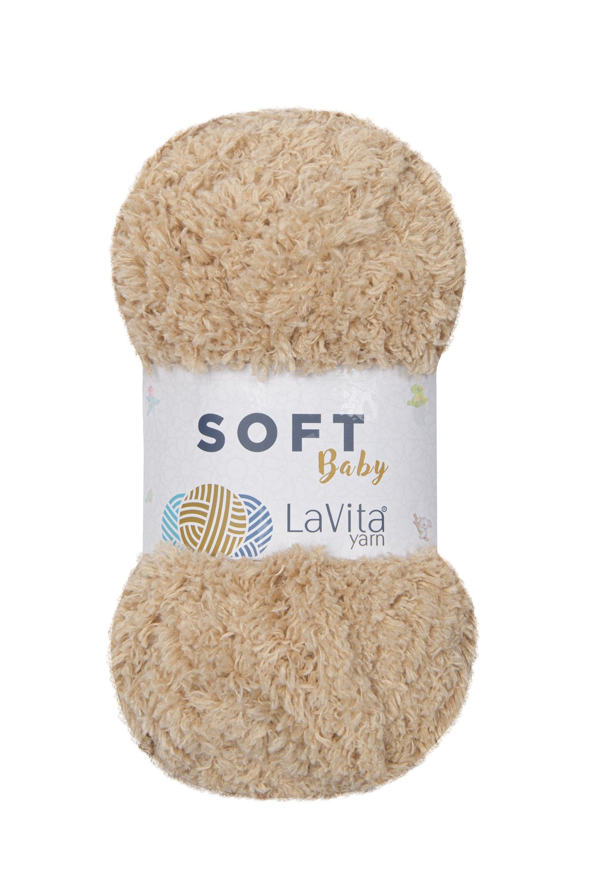 Soft El Örgü İpi %100 Soft Polyester 100gr (7119 SAND)