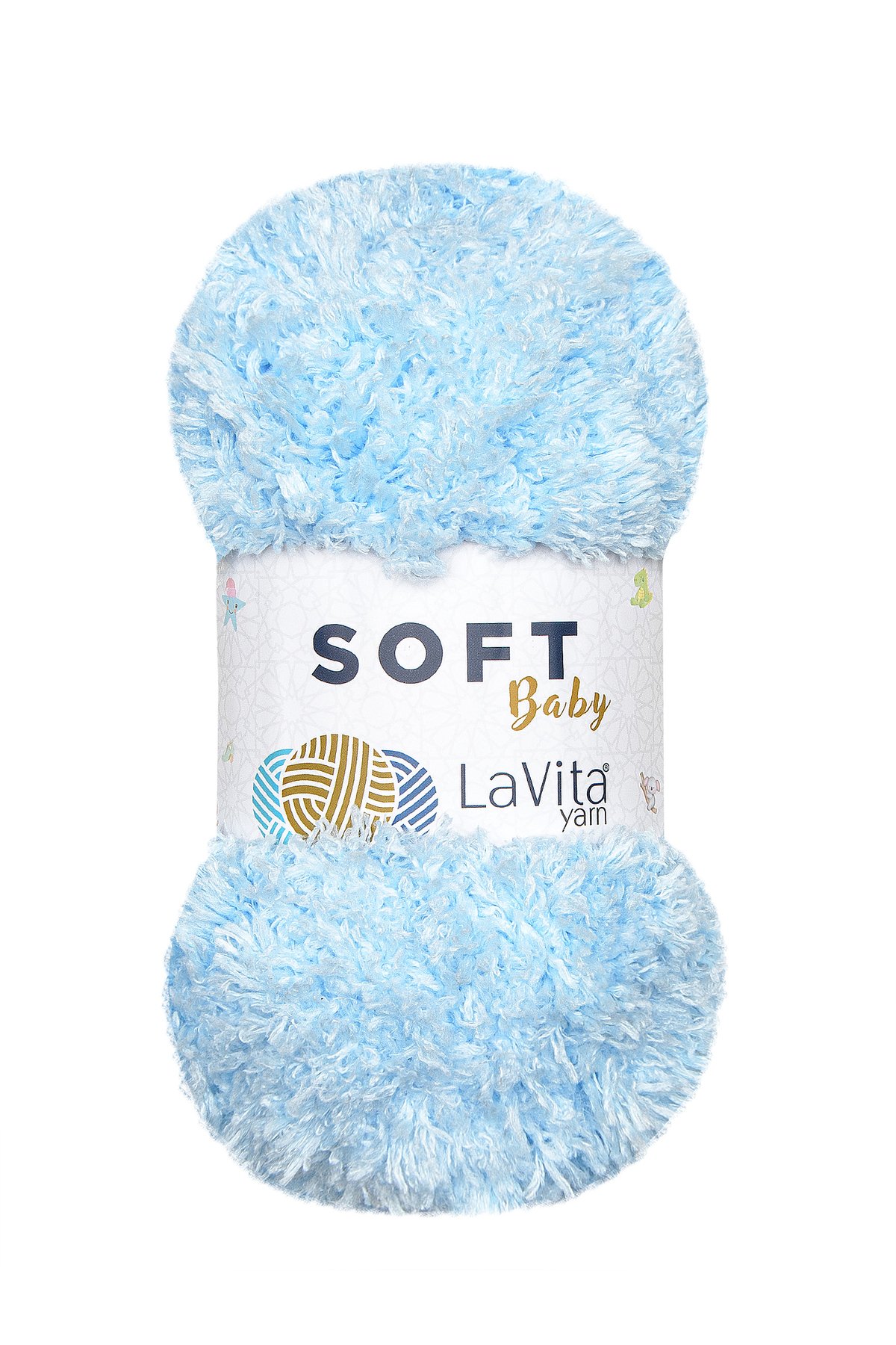 Soft El Örgü İpi %100 Soft Polyester 100gr (5010 MAVİ)