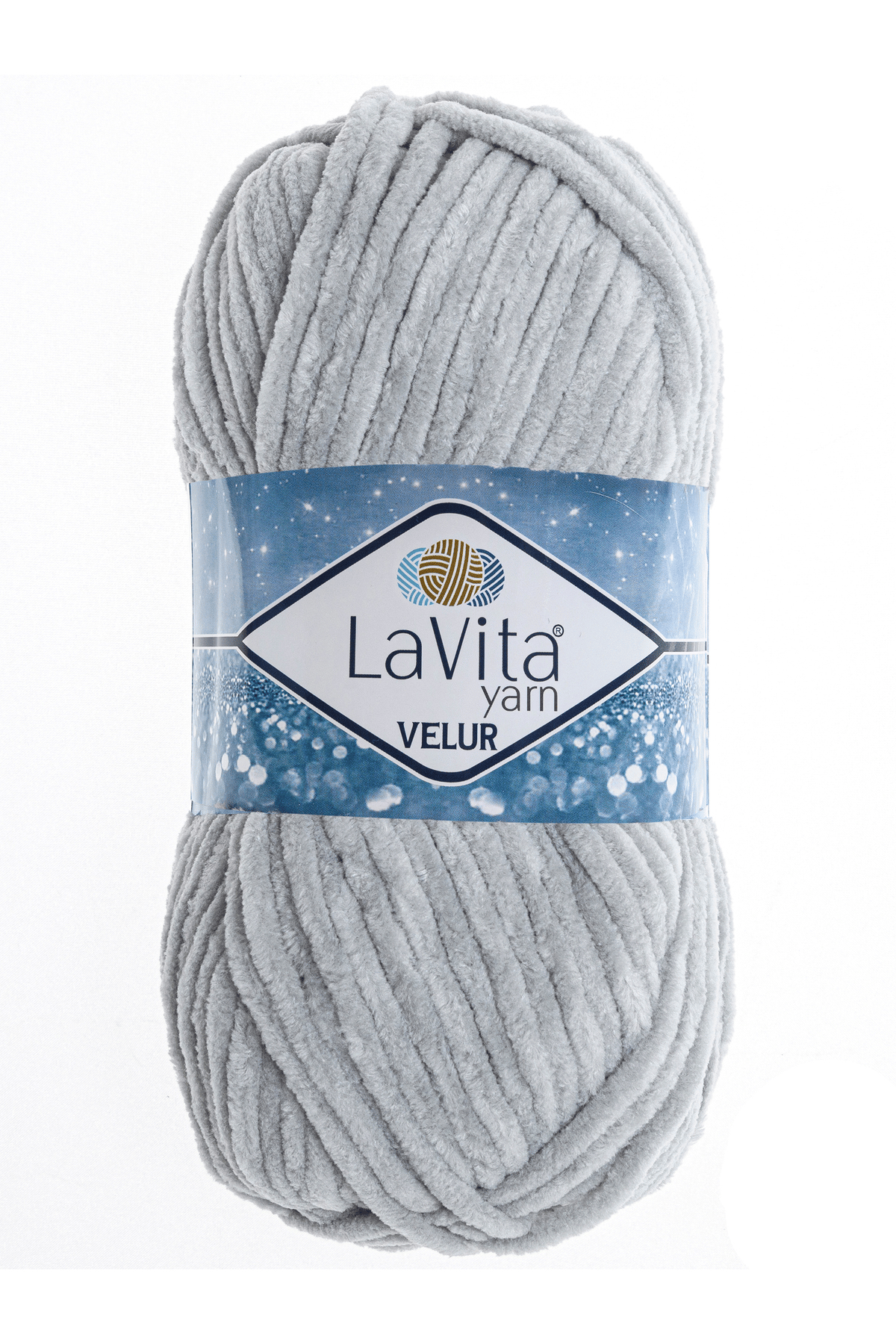 Velur Kadife El Örgü Ipi %100 Polyester 100gr (6013 A.GRİ)