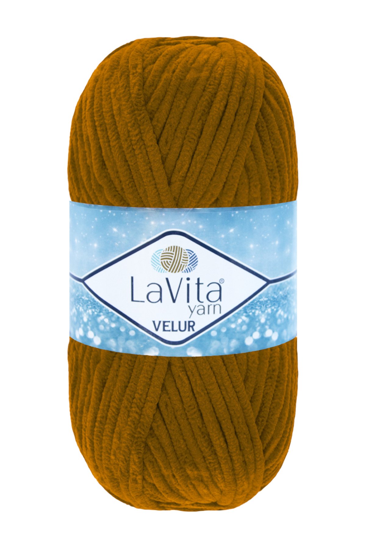 Velur Kadife El Örgü Ipi %100 Polyester 100gr (4135 FOX)