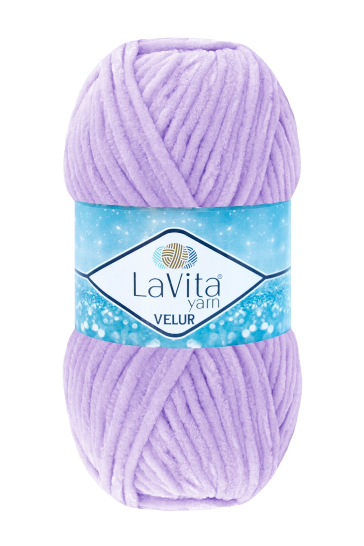 Velur Kadife El Örgü Ipi %100 Polyester 100gr (5101 LİLA)