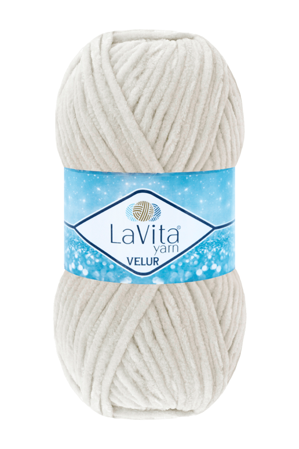 Velur Kadife El Örgü Ipi %100 Polyester 100gr (1040 FİL DİŞİ)