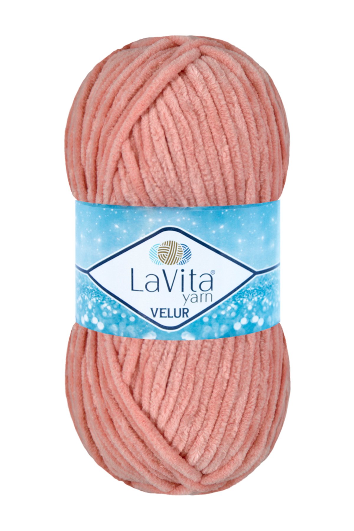 Velur Kadife El Örgü Ipi %100 Polyester 100gr (4105 PUDRA)
