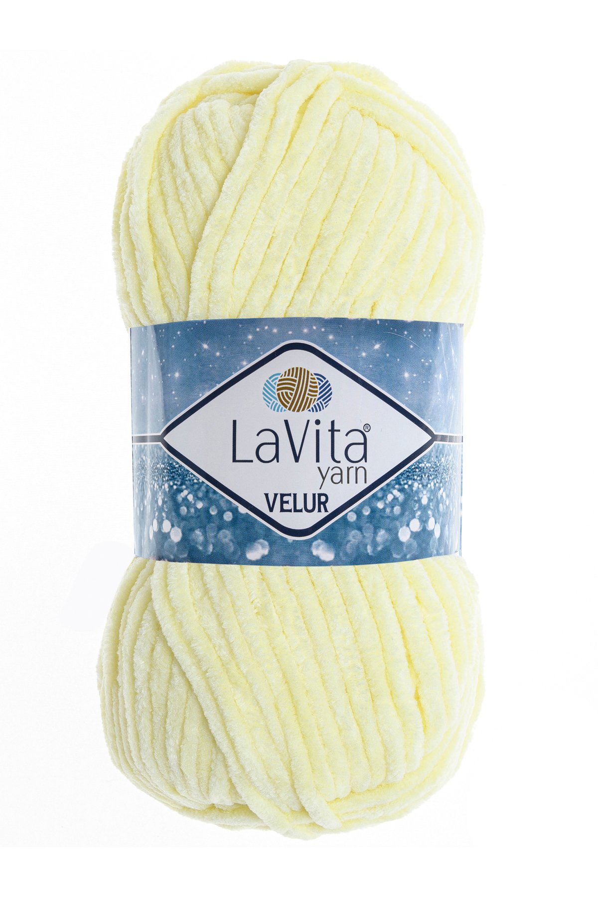 Velur Kadife El Örgü Ipi %100 Polyester 100gr (1041 BUTTERFİL)