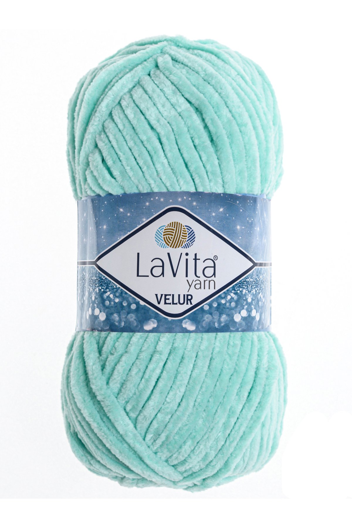 Velur Kadife El Örgü Ipi %100 Polyester 100gr (8207 KOYU MİNT)