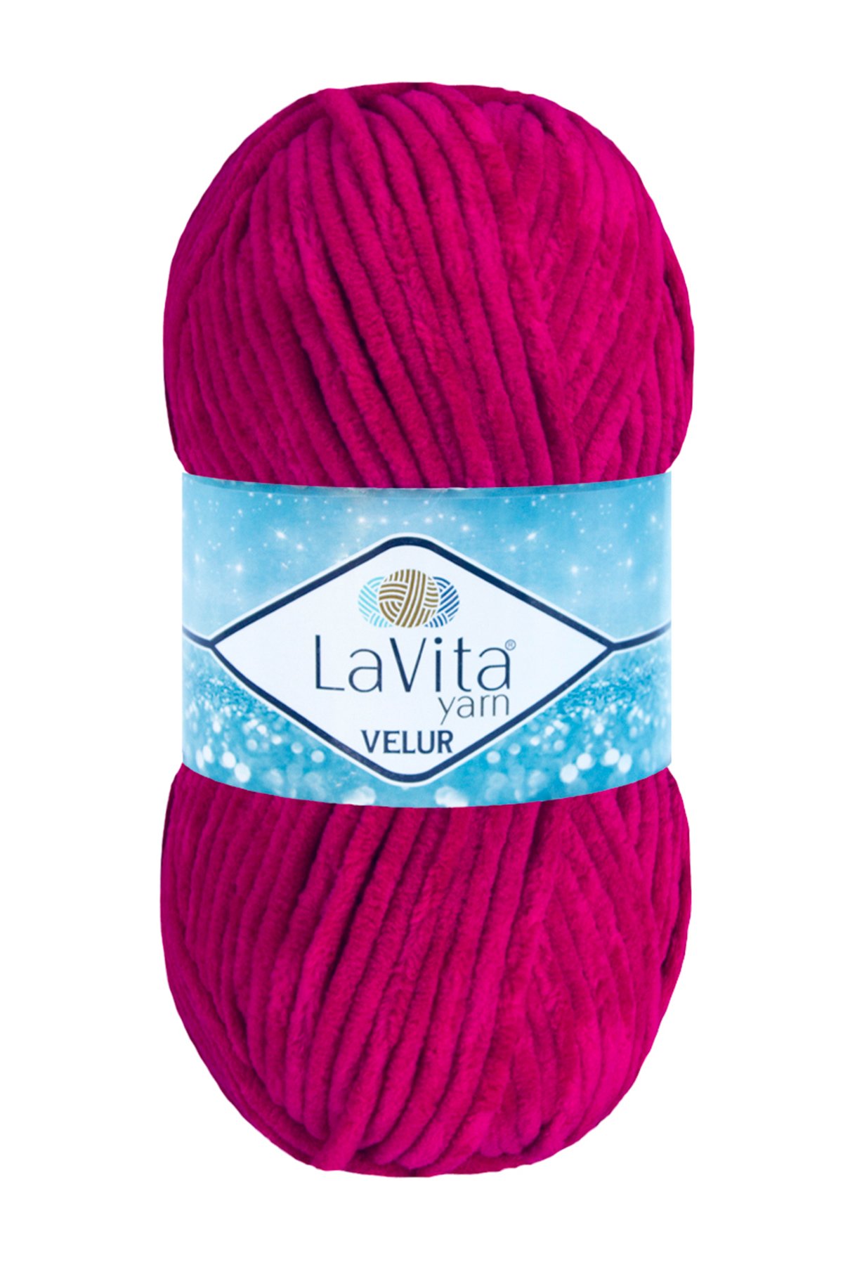 Velur Kadife El Örgü İpi %100 Polyester 100gr (4136 K.PEMBE)