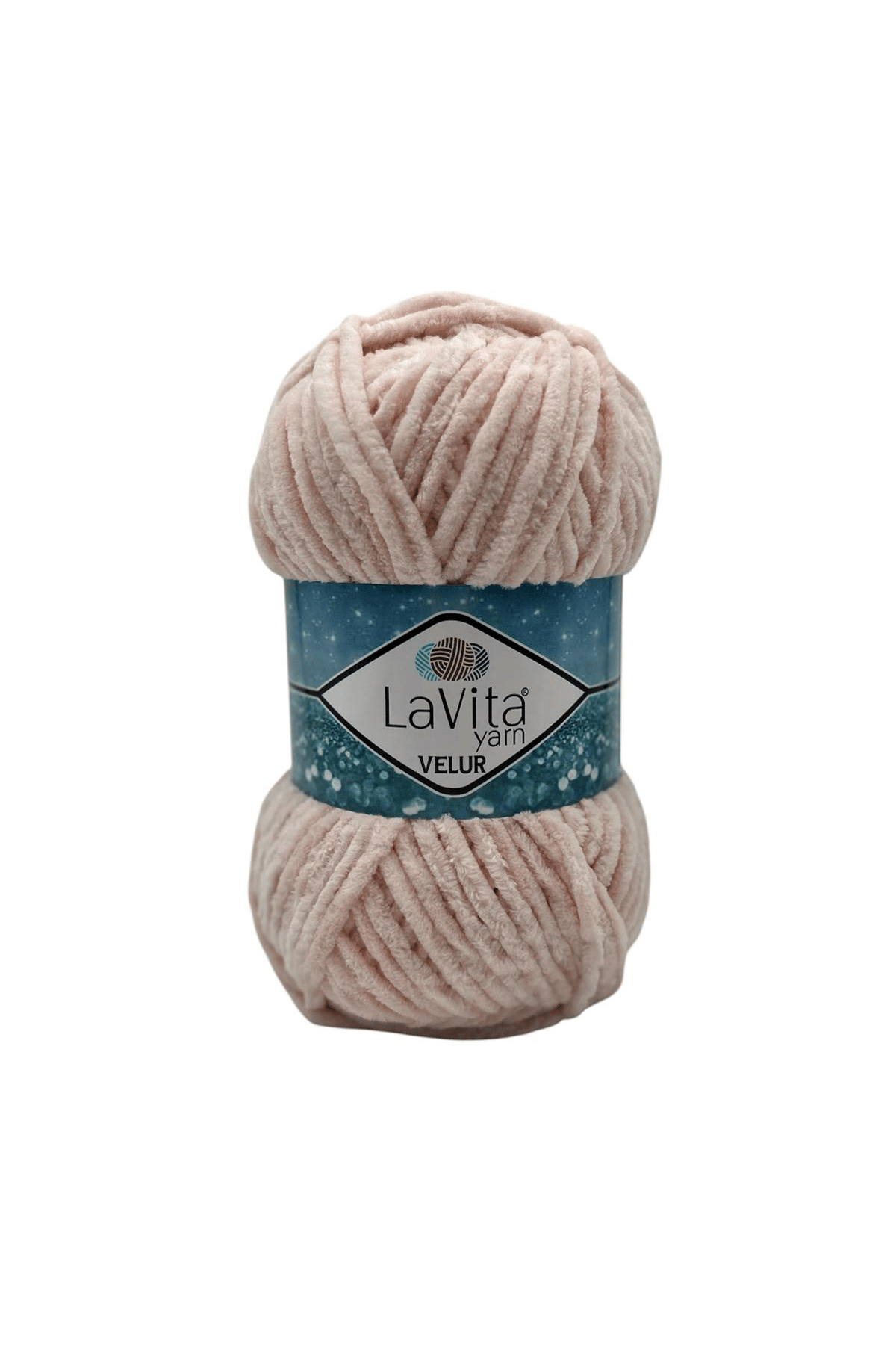 Velur Kadife El Örgü Ipi %100 Polyester 100gr (4141 A.PUDRA)