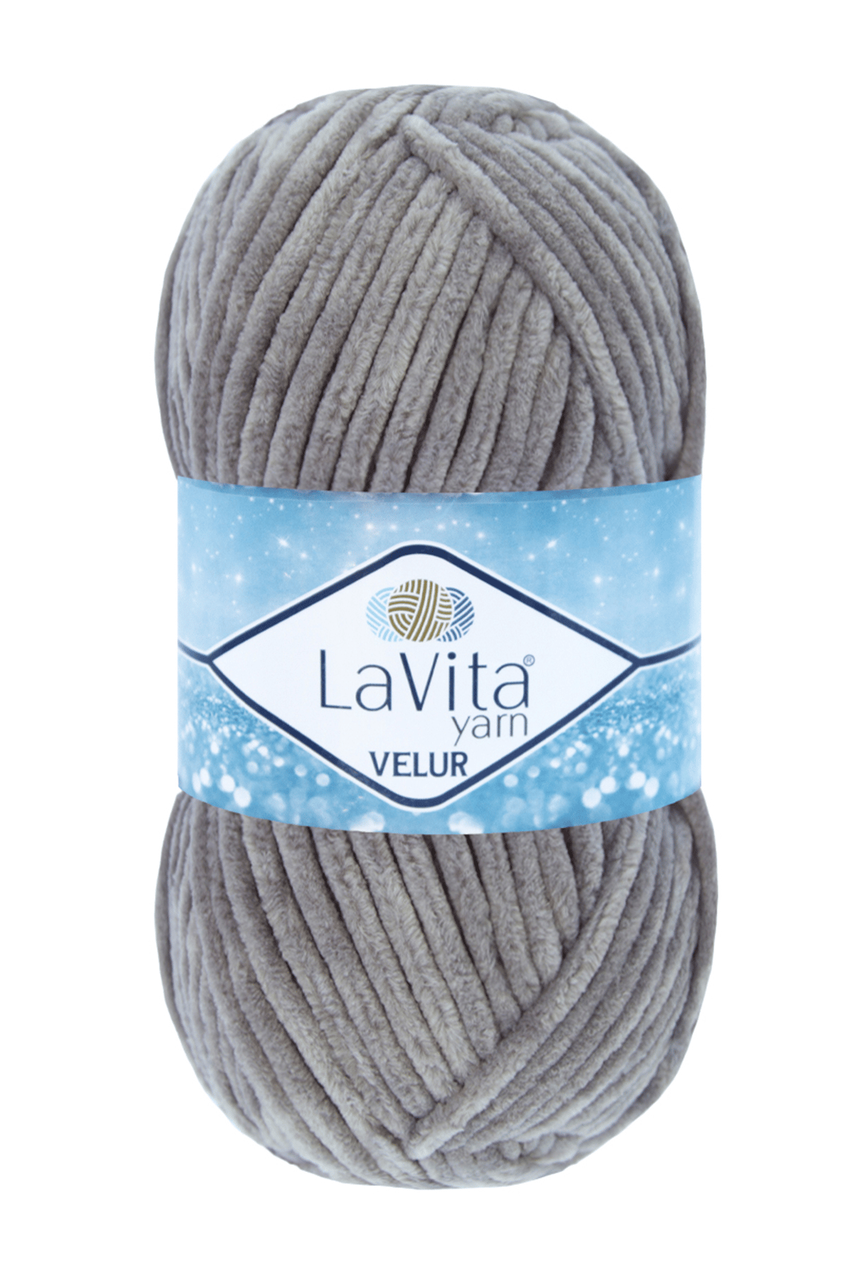 Velur Kadife El Örgü Ipi %100 Polyester 100gr (6001 GRİ)