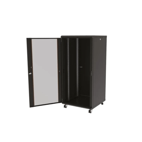 AGER 12U 600x600mm Dikili Tip Siyah Kabinet Agena AG-AN12U6060S1