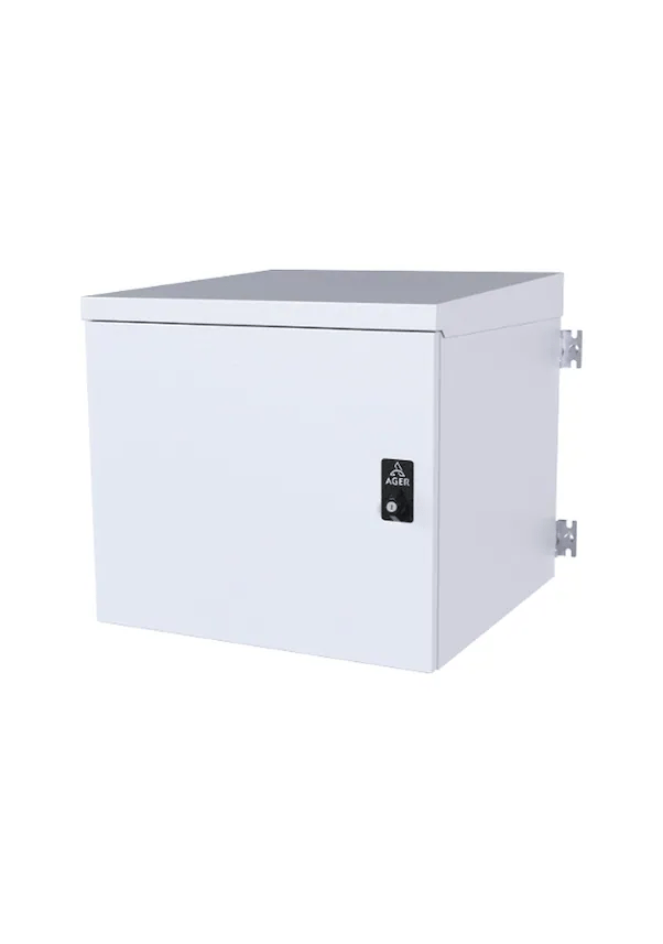 AGER 12U 600x600mm IP66 / IP55 Dış Ortam Duvar Tipi Kabinet AG-OB12U6060B2