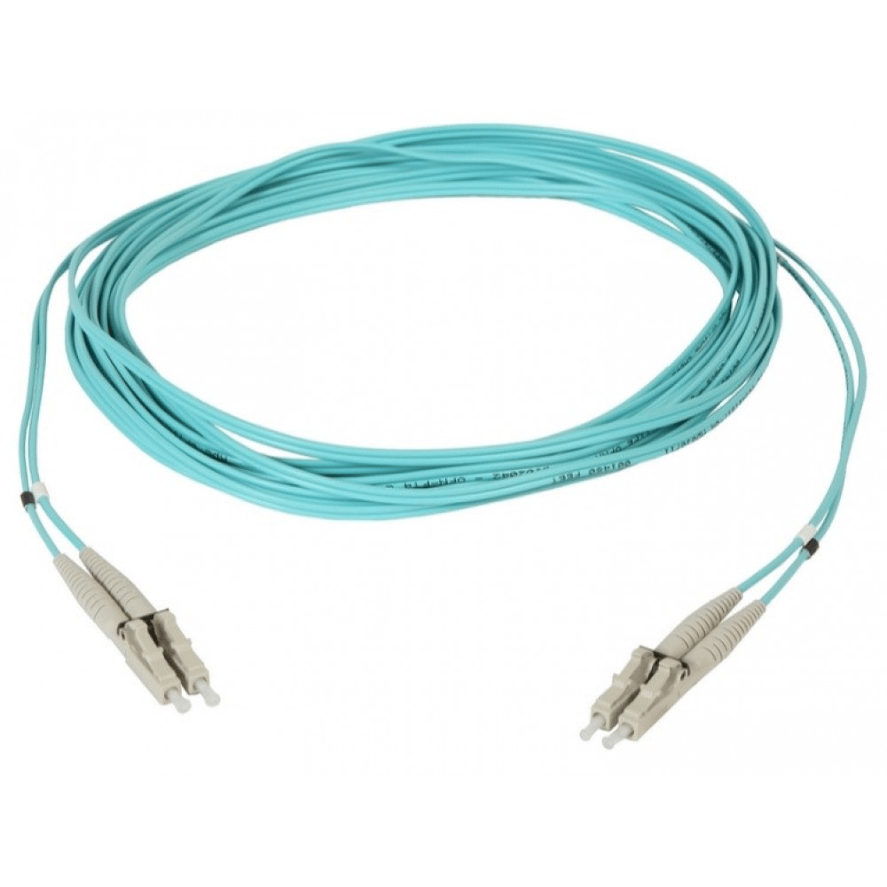 BIFO 1m MM LC-LC 50/125µ LSZH Duplex OM3 Fiber Optik Patch Kablo