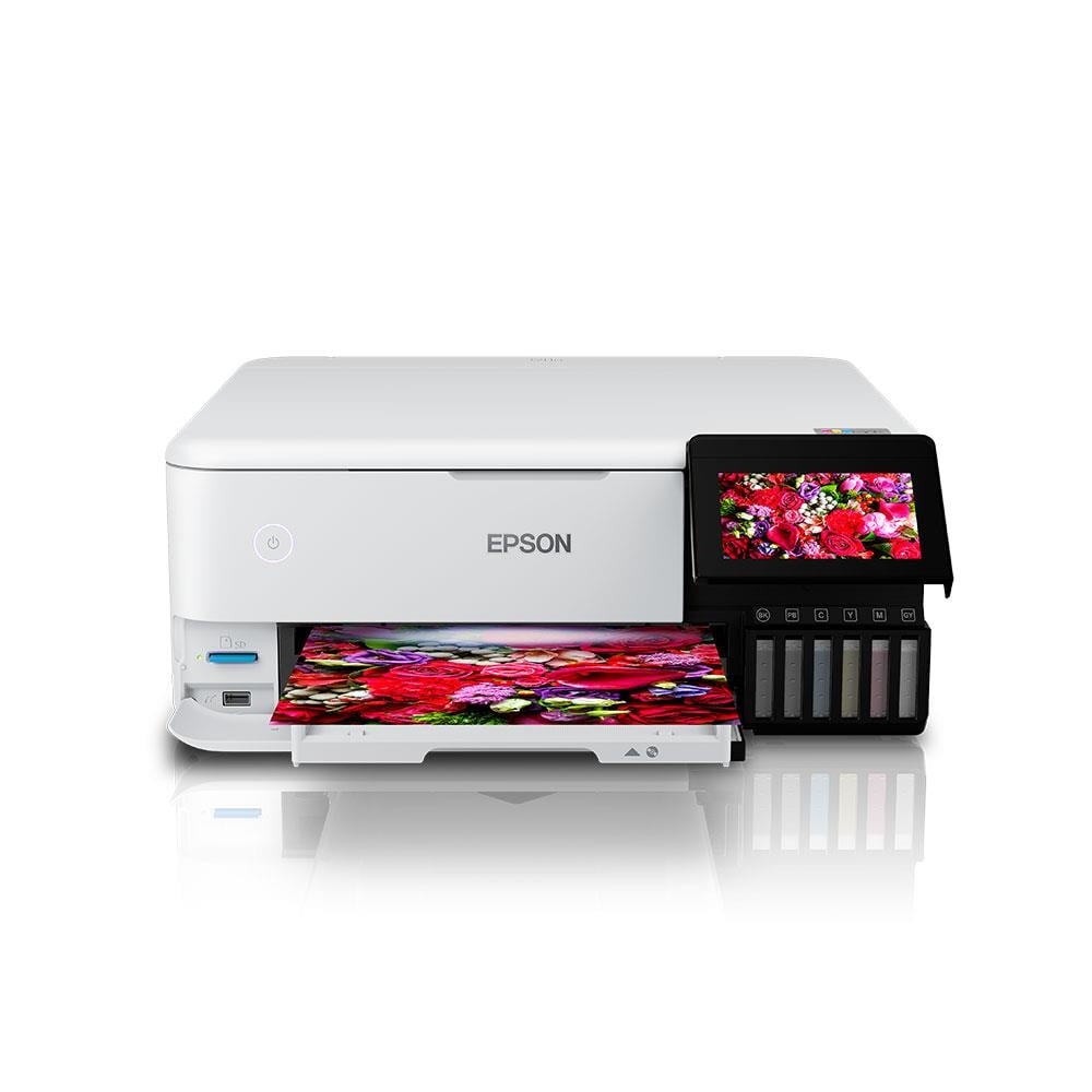 EPSON A4 Renkli L8160 Tanklı Fotoğraf Yazıcısı USB 2.0,Kablosuz