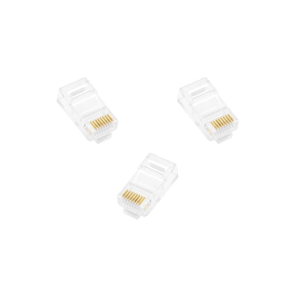 FRISBY FNW-RJ4530N RJ45 CAT5 100lü paket Plastik Konnektör