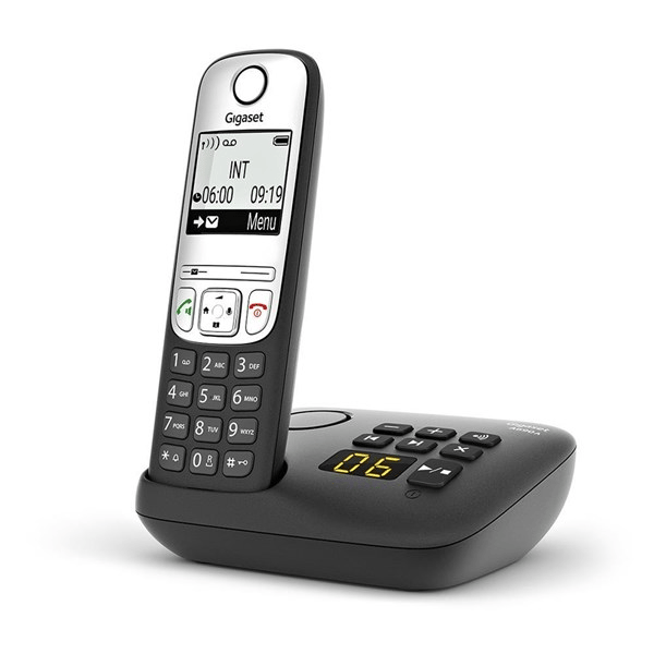 GIGASET A690A Kablosuz LCD Ekranlı Telefon Siyah