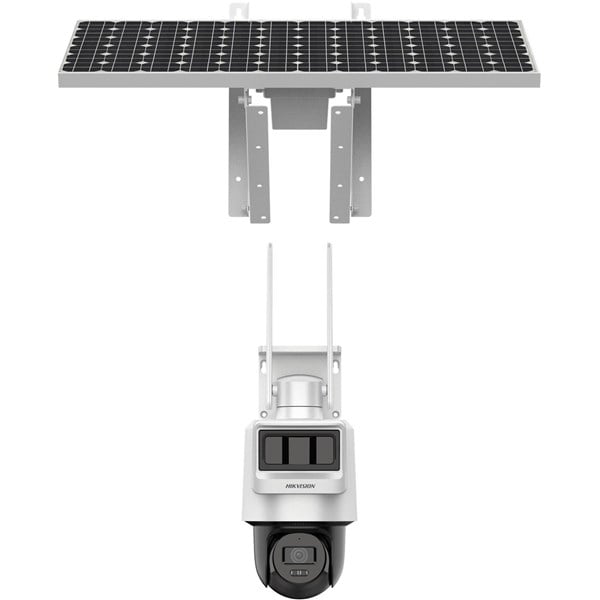 HIKVISION 4MP PT Speed Dome 2.8mm Pan-Tilt Solar IP Kamera (4G Sim Kart Destekli) DS-2DE2C400IWG-K/4G/C09S20