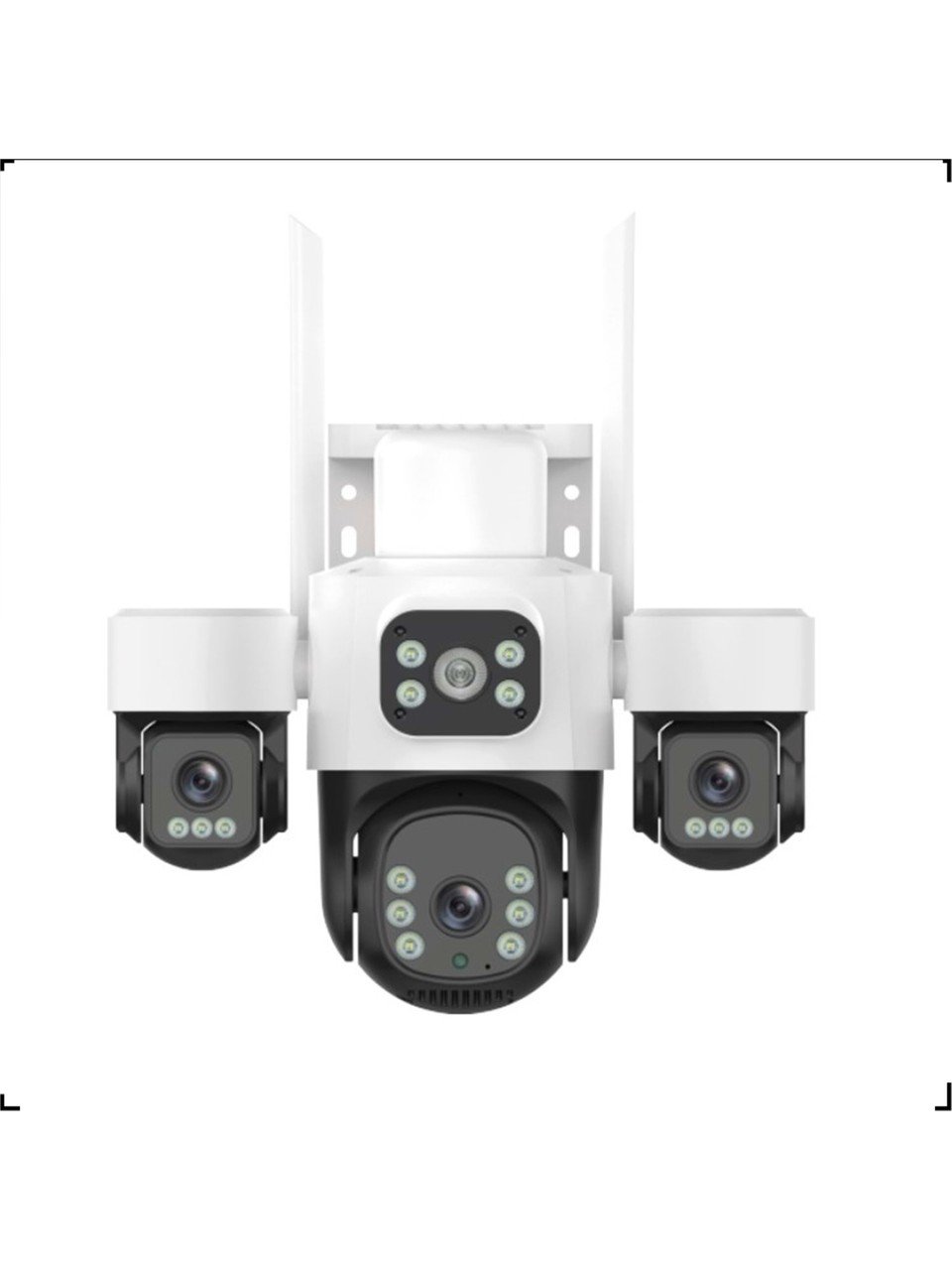 INOX 3+3+3MP X113 3 Lensli PTZ Wıfı Kamera