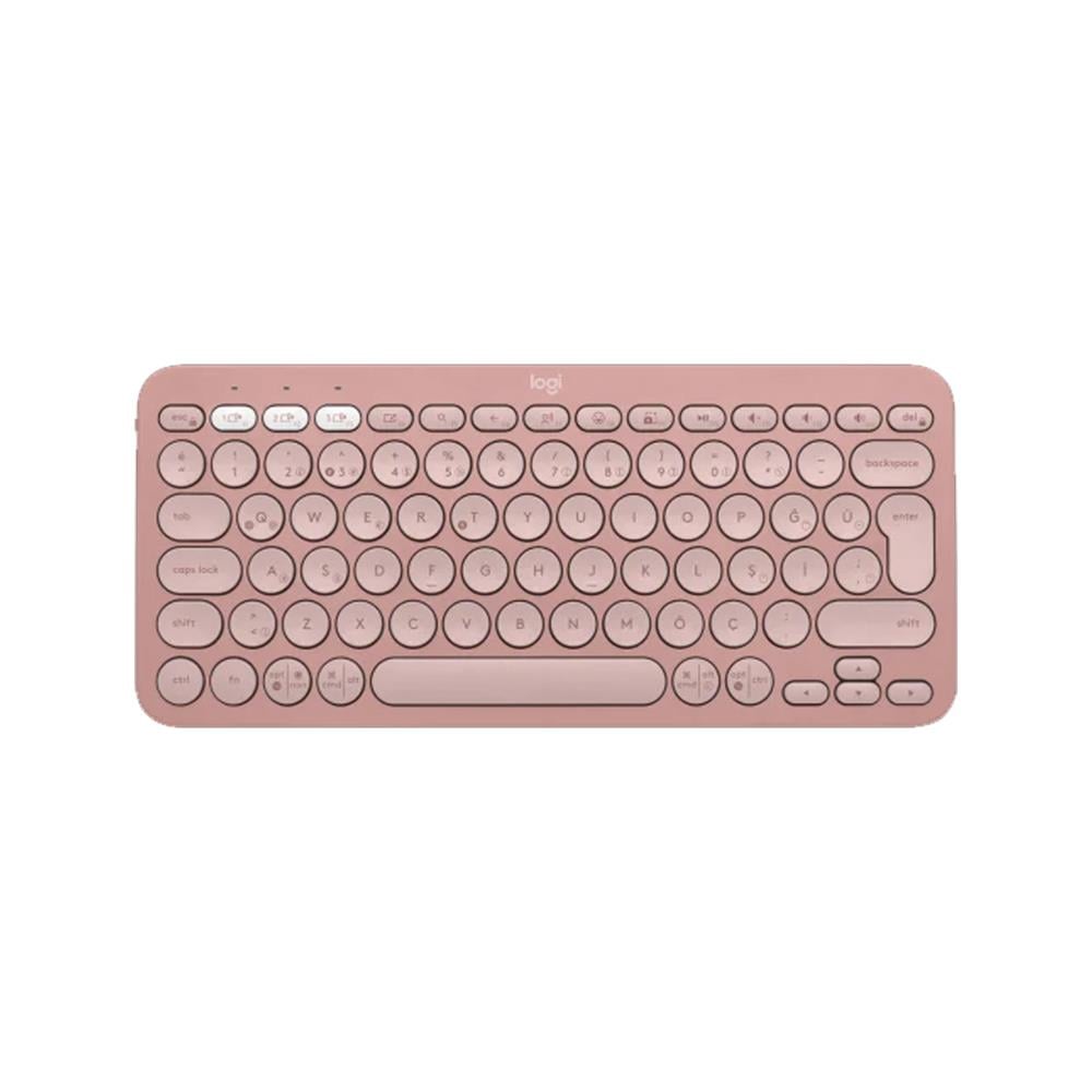 LOGITECH Pebble Keys 2 K380s Bluetooth Rose Klavye 920-011861