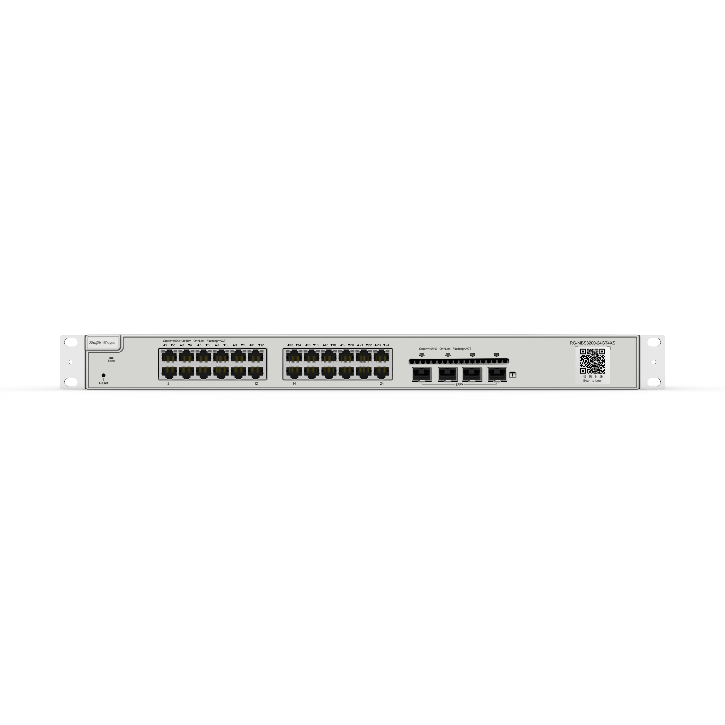 RUIJIE 24port RG-NBS3200-24GT4XS GIGABIT 4X-10GbE SFP Yönetilebilir Switch