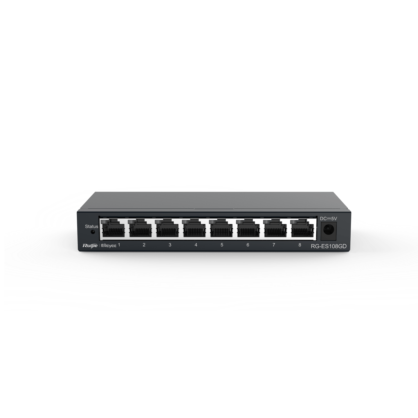 RUIJIE 8port REYEE RG-ES108GD GIGABIT Yönetilemez Switch Masaüstü Çelik Kasa